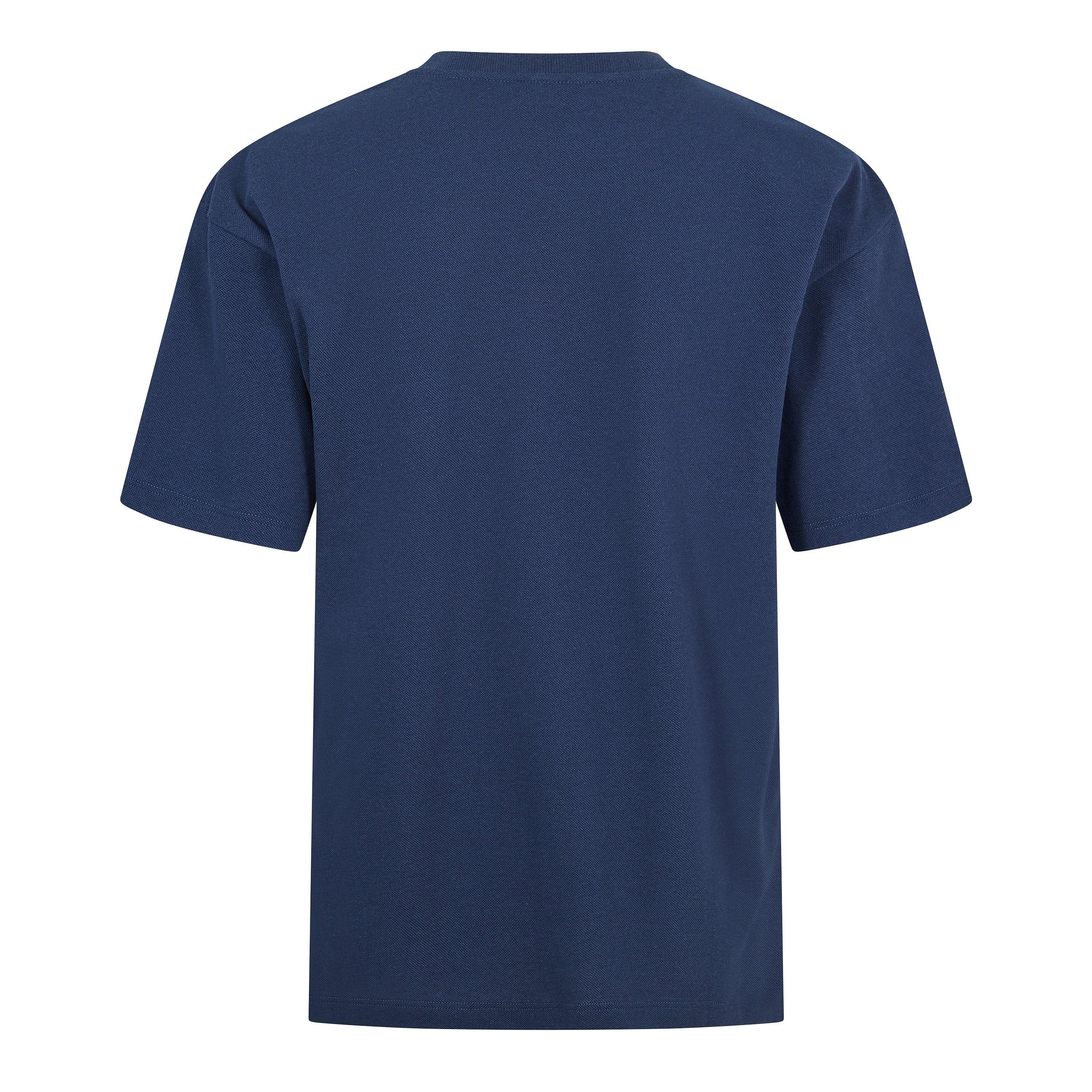 Navy - Saint Laurent - Saint Cass Piq Tee Sn62 - 2