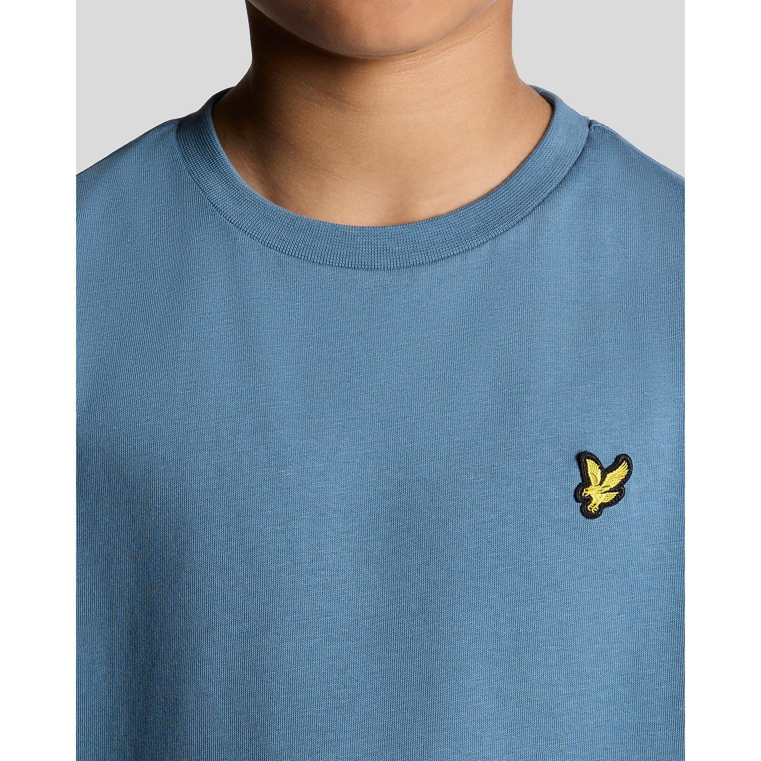 Ocean Sky X861 - Lyle and Scott - Kids' Logo Regular Fit T-Shirt - 4