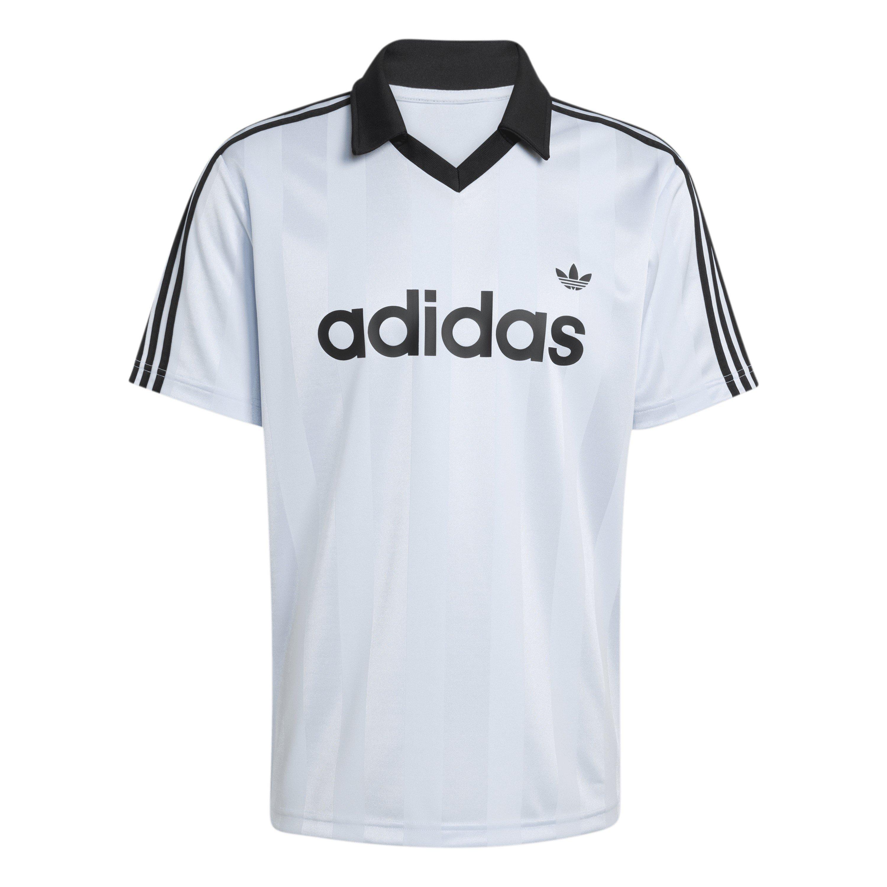 adidas Originals Mens Archive Collar Engineered Shirt - Crystal Sky - S