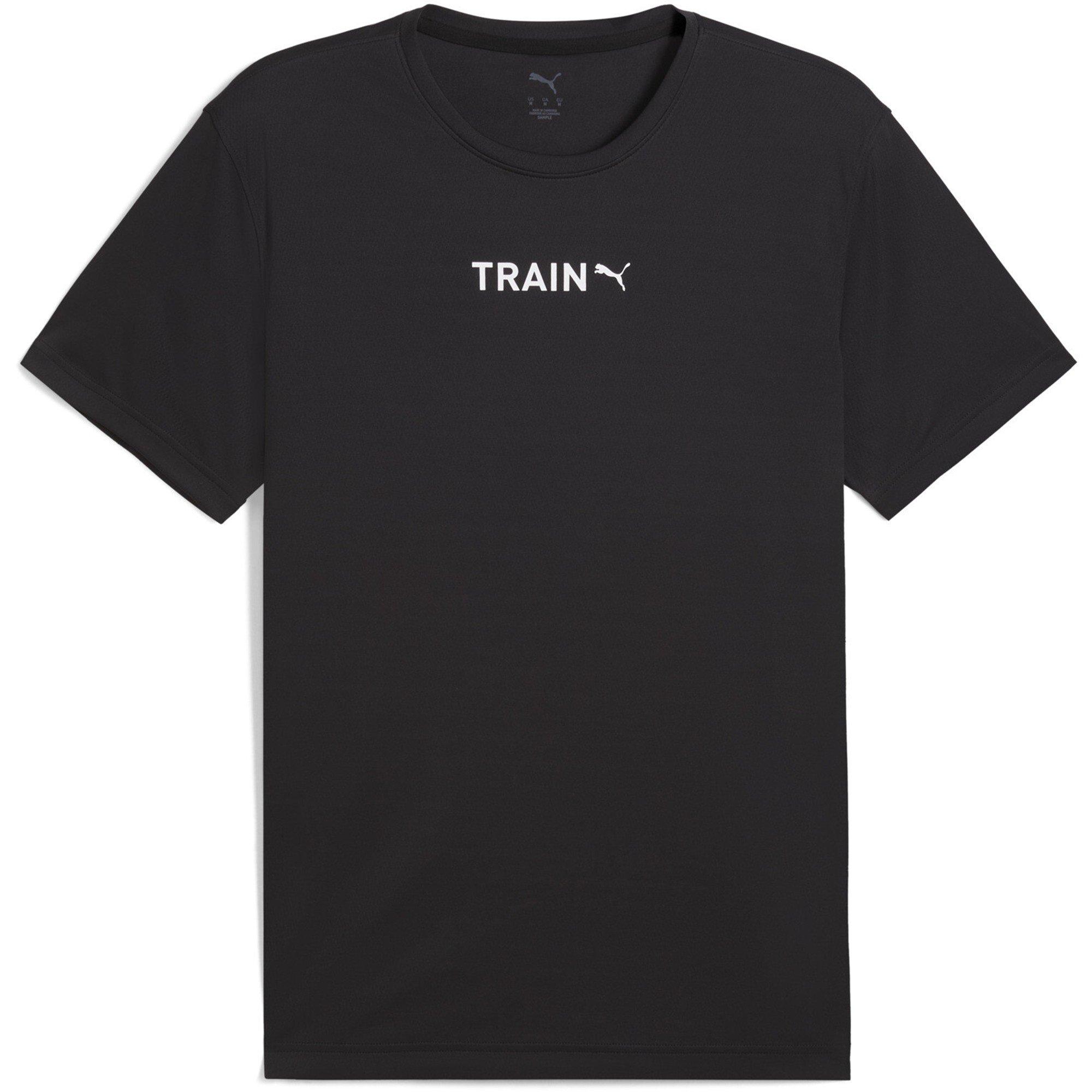 Black - Puma - Train Vert Tee Sn99 - 1