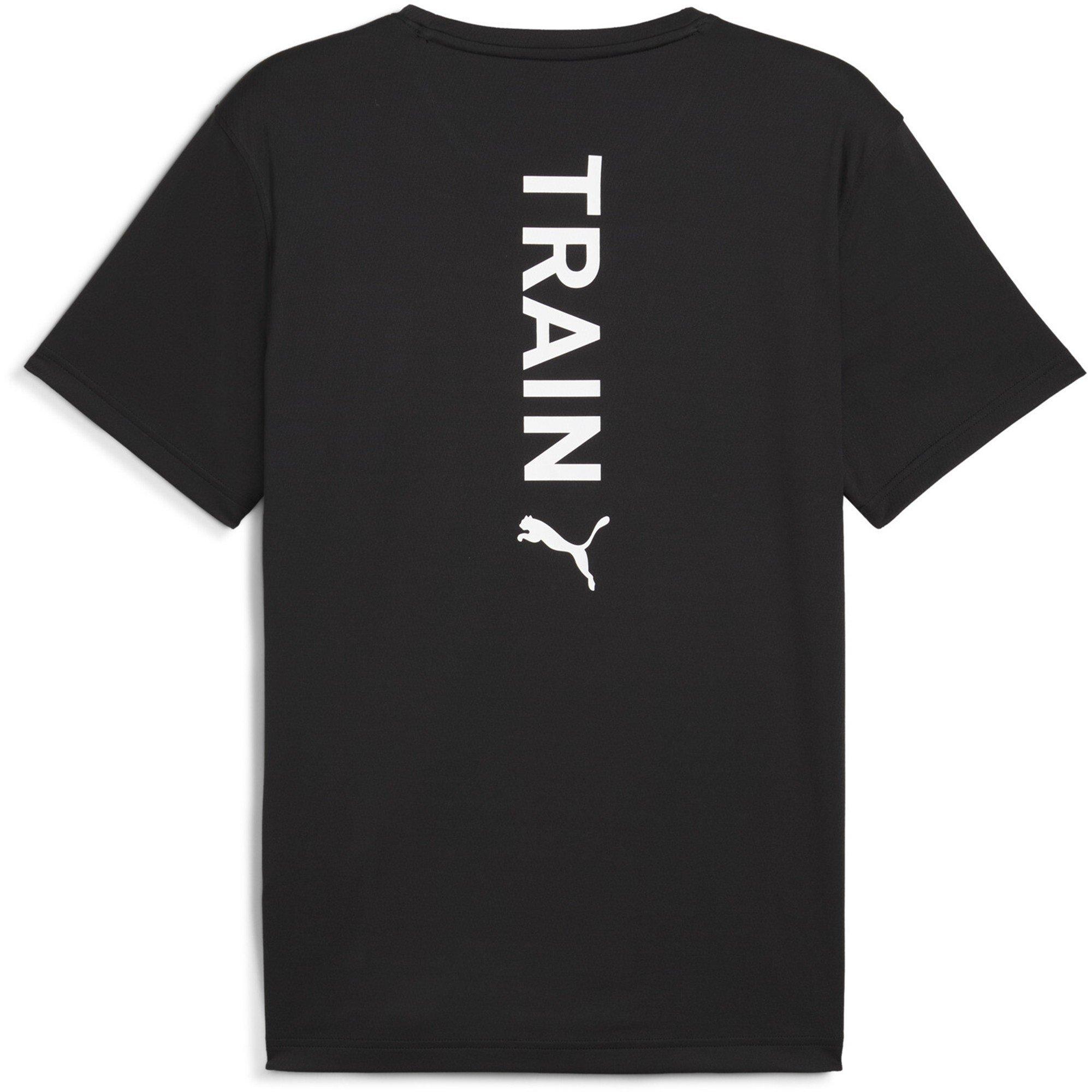 Black - Puma - Train Vert Tee Sn99 - 2