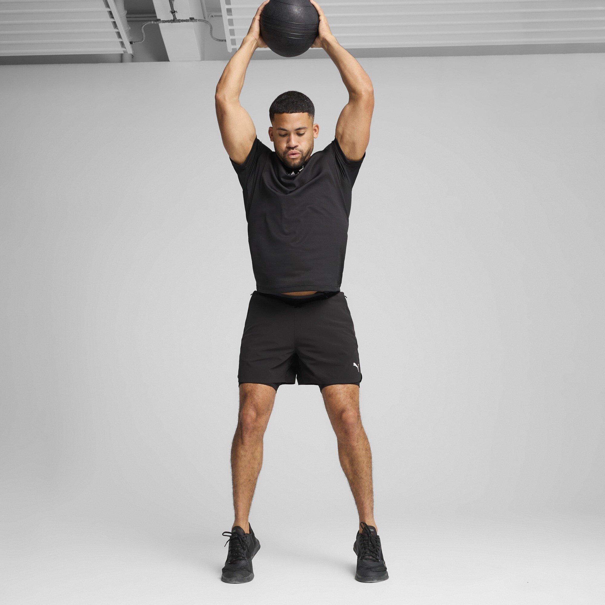 Black - Puma - Train Vert Tee Sn99 - 5