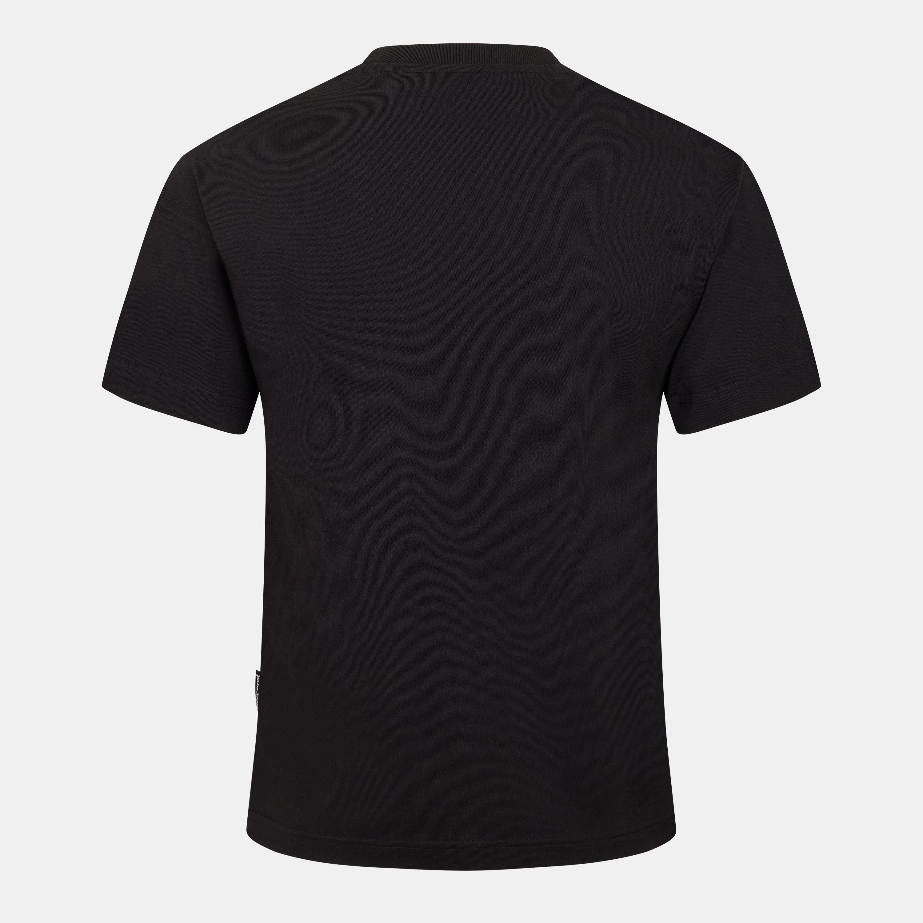 Black/Black - Palm Angels - Palm Spray Tee Sn00 - 2
