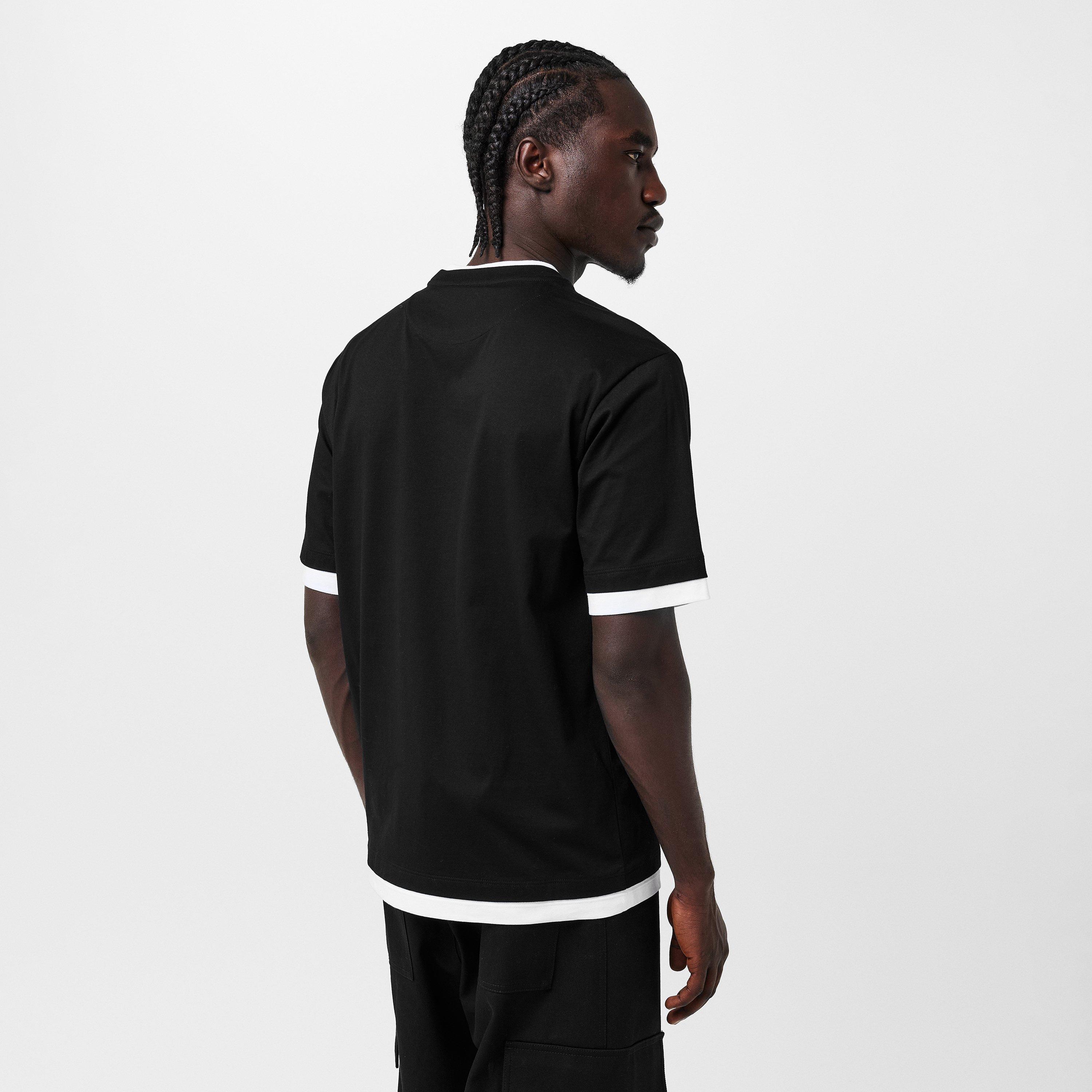 Nero Bianco - Prada - Men's Oversized T-Shirt Design - 4