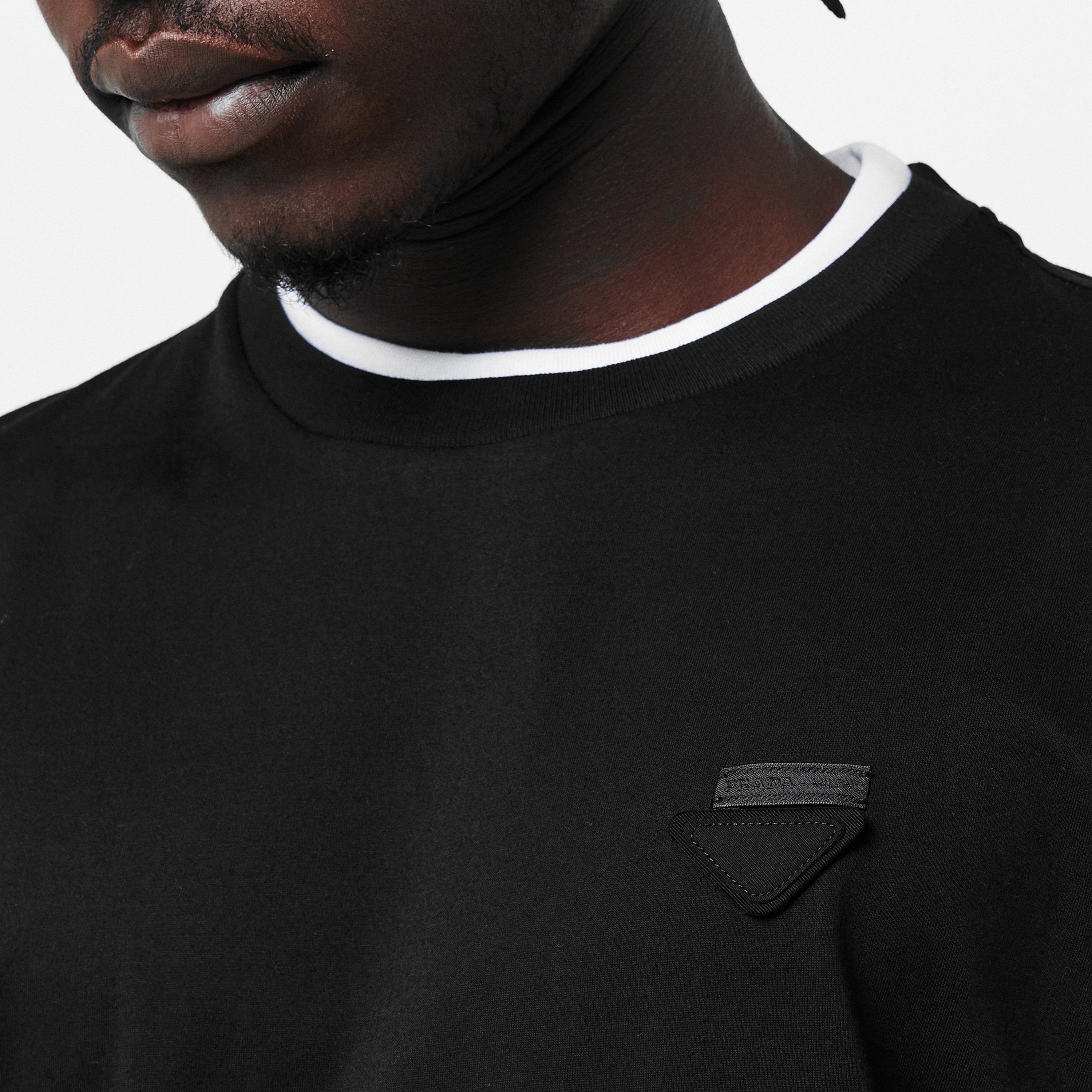 Nero Bianco - Prada - Men's Oversized T-Shirt Design - 5