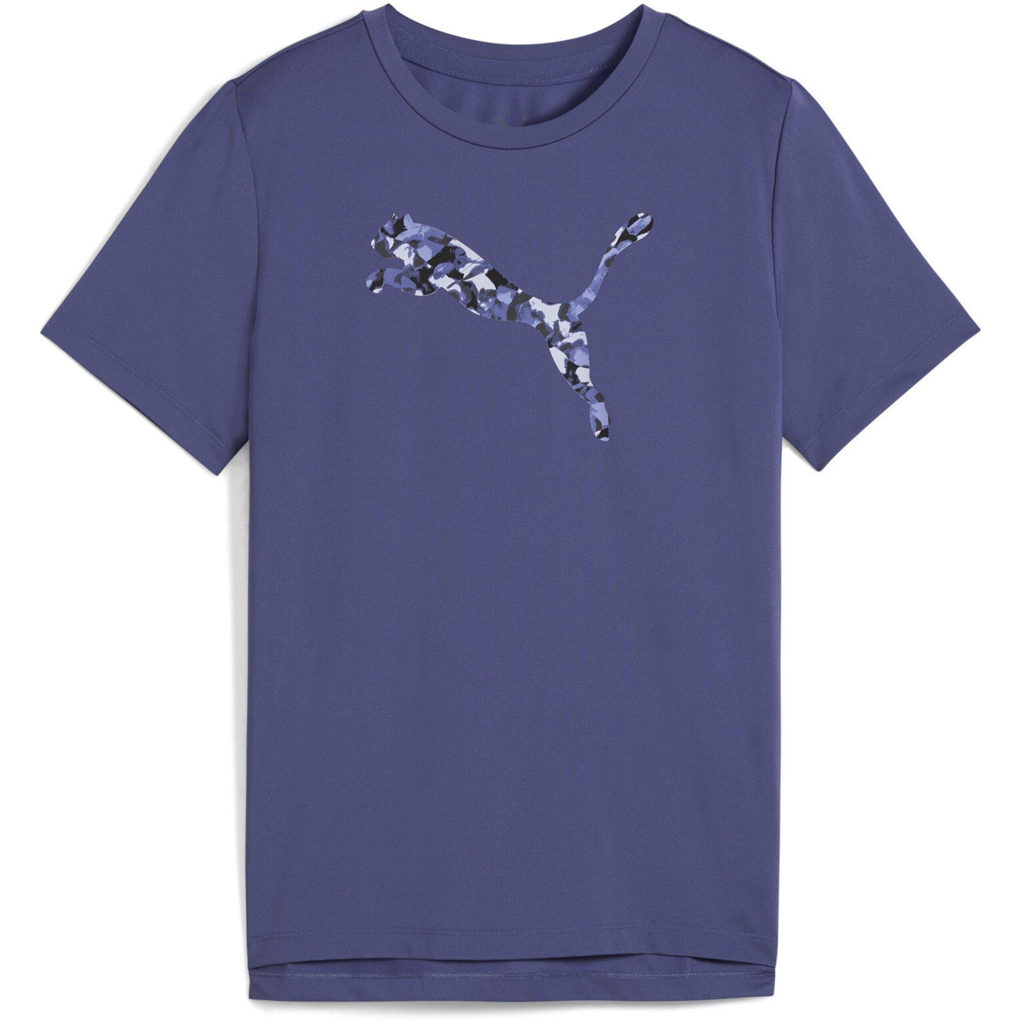 Blue - Puma - Train All Day Essentials Cat Logo Juniors Tee - 1