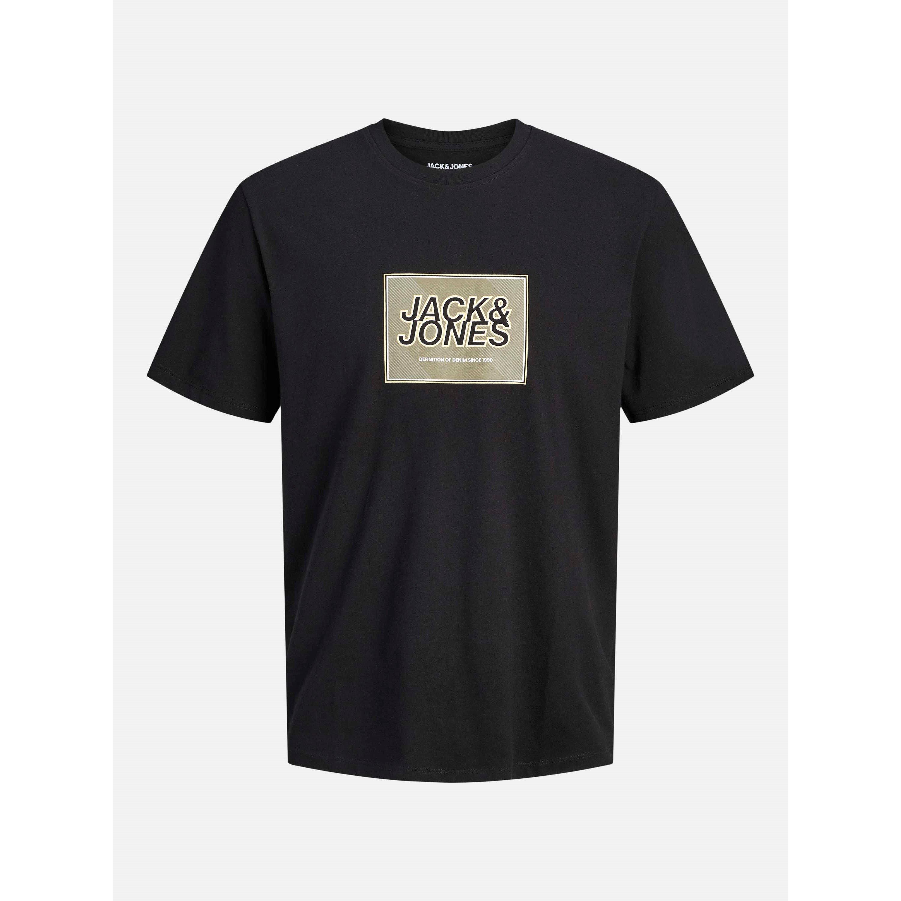 Noir/Blanc/Bleu - Jack and Jones - Kids' T-Shirt - 4