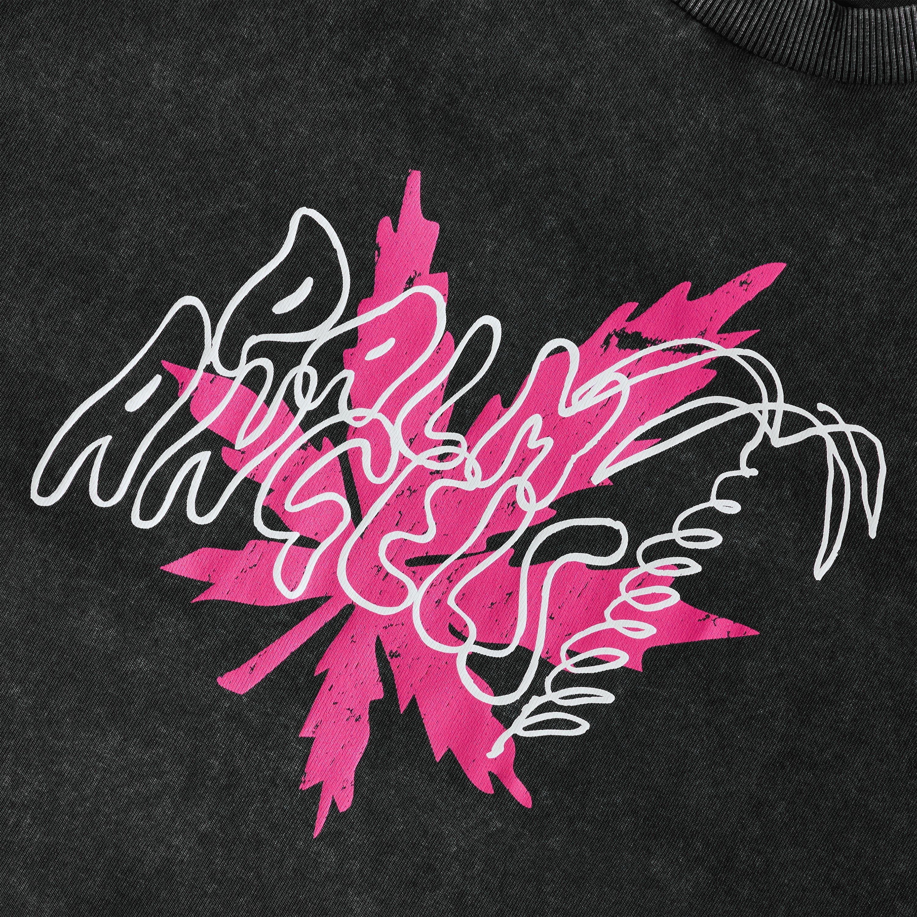 Black/Pink - Palm Angels - Men's T-Shirt - 3