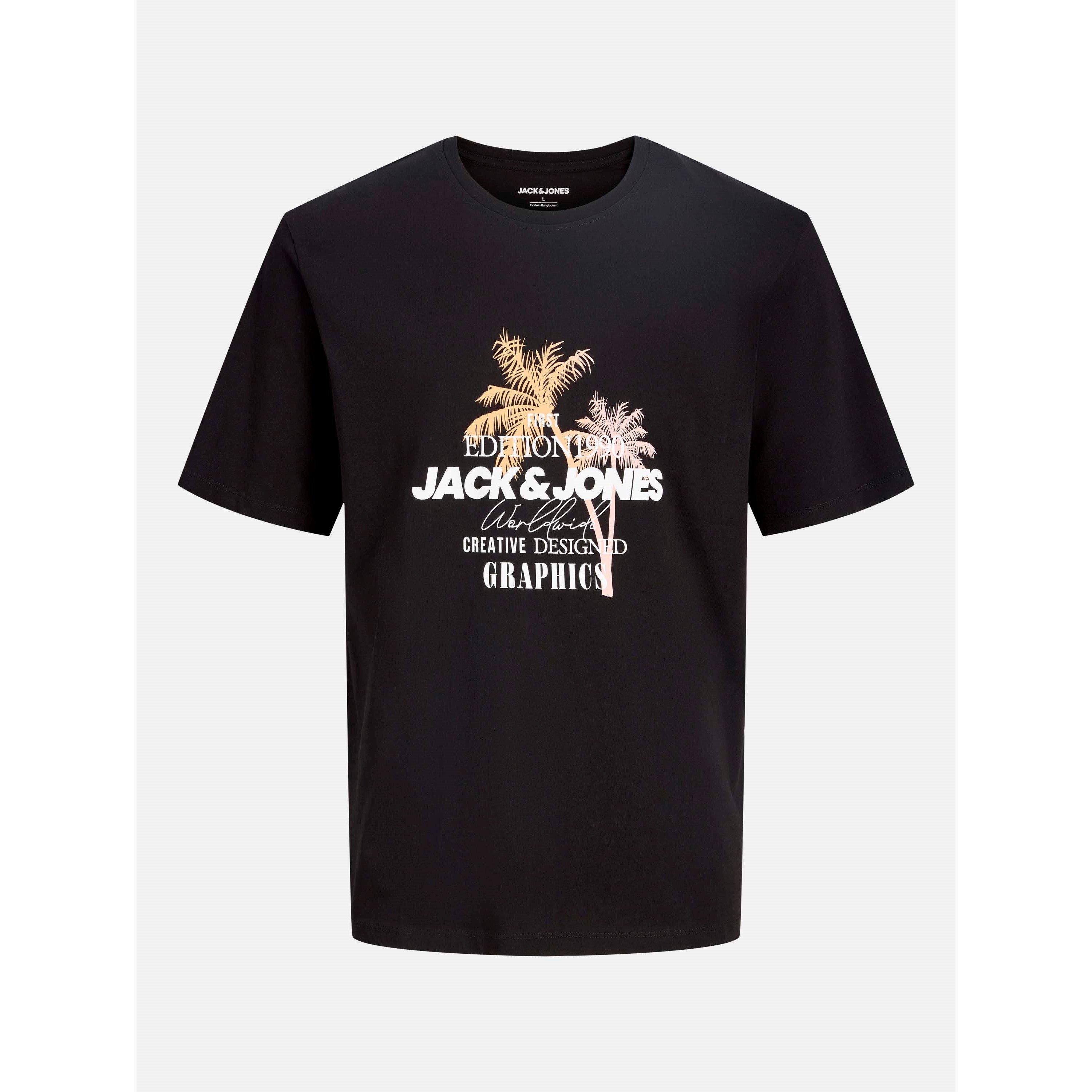 Zwart/Wit - Jack and Jones - Kids' T-Shirt - 3