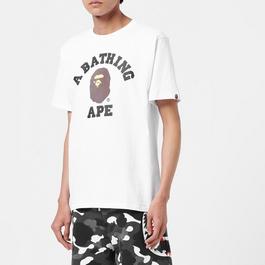 A Bathing Ape College T Shirt