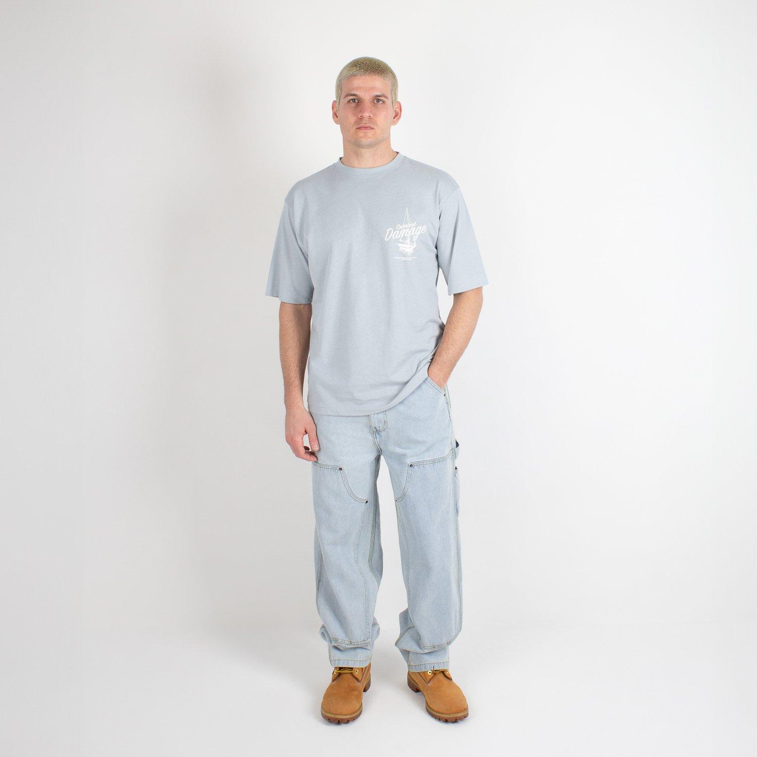 Blå - Criminal Damage - Damage Laguna Tee - 5