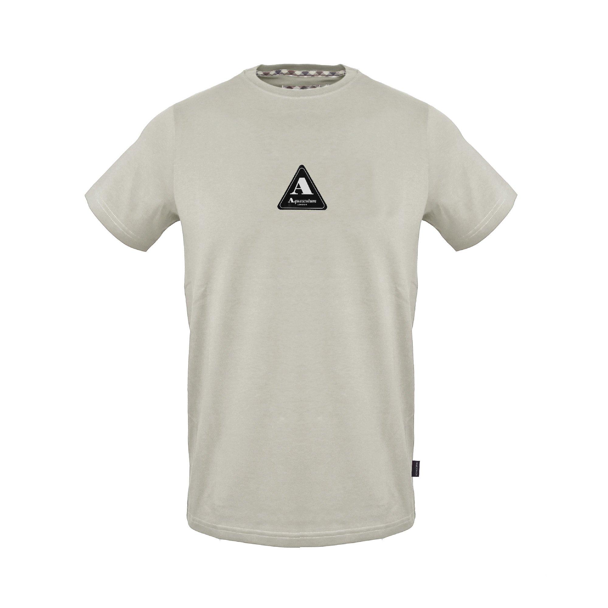 Grey - Aquascutum - Men's T-Shirt - 1