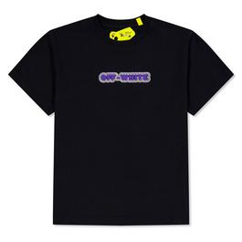Off White Logo T-Shirt Juniors