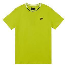 Lyle and Scott Lyle and Scott Tipped Sulphar T-Shirt Boys