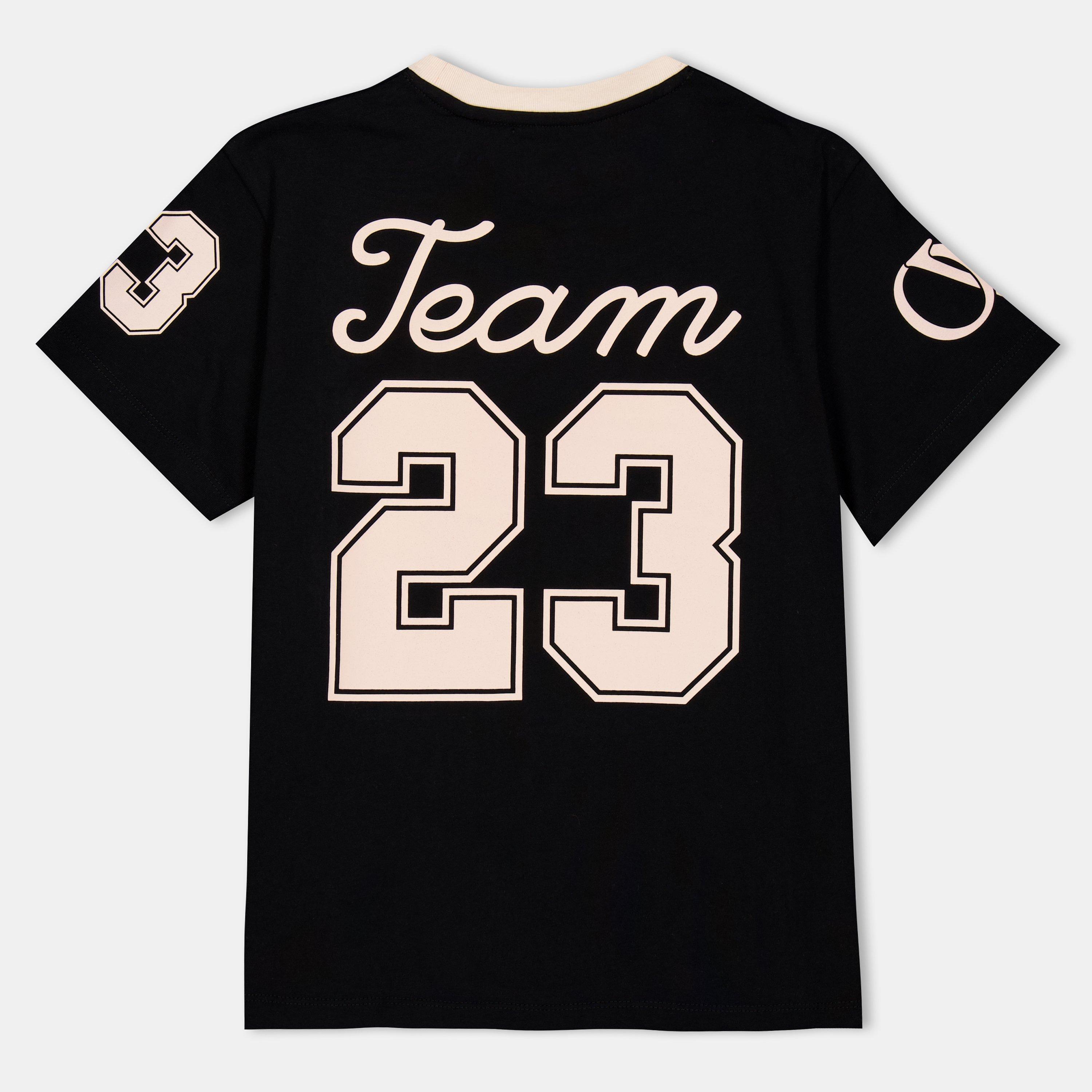 Black/Pink - Off White - Kids Regular Fit T-Shirt - 2