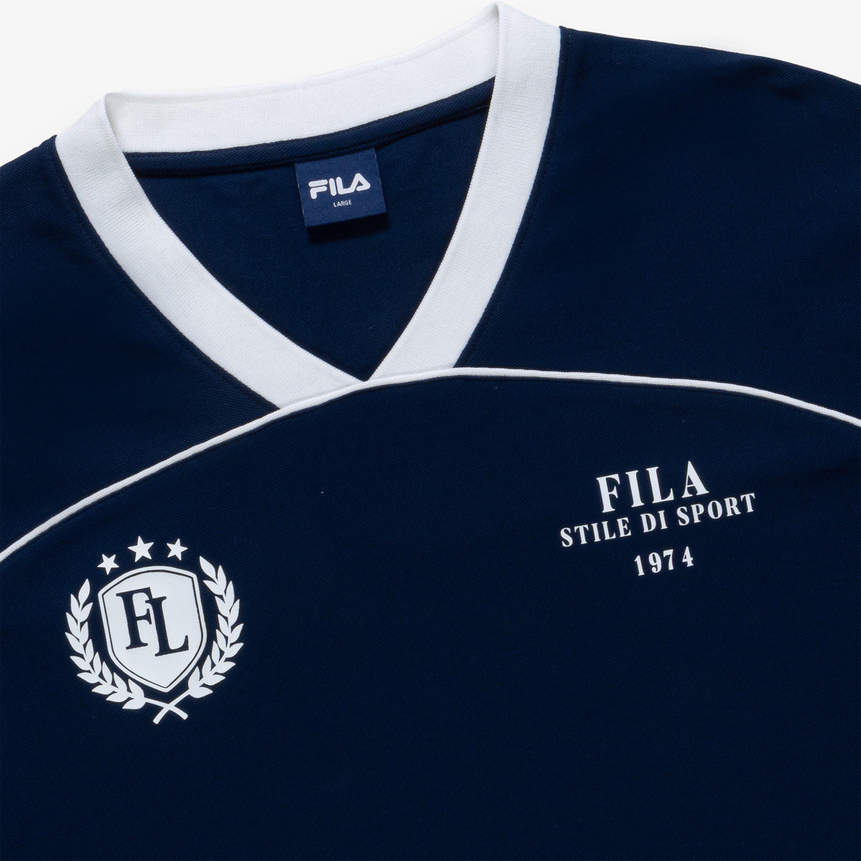 PAGEANT BLUE - Fila - Heritage Graph Logo Mens Shirt - 2