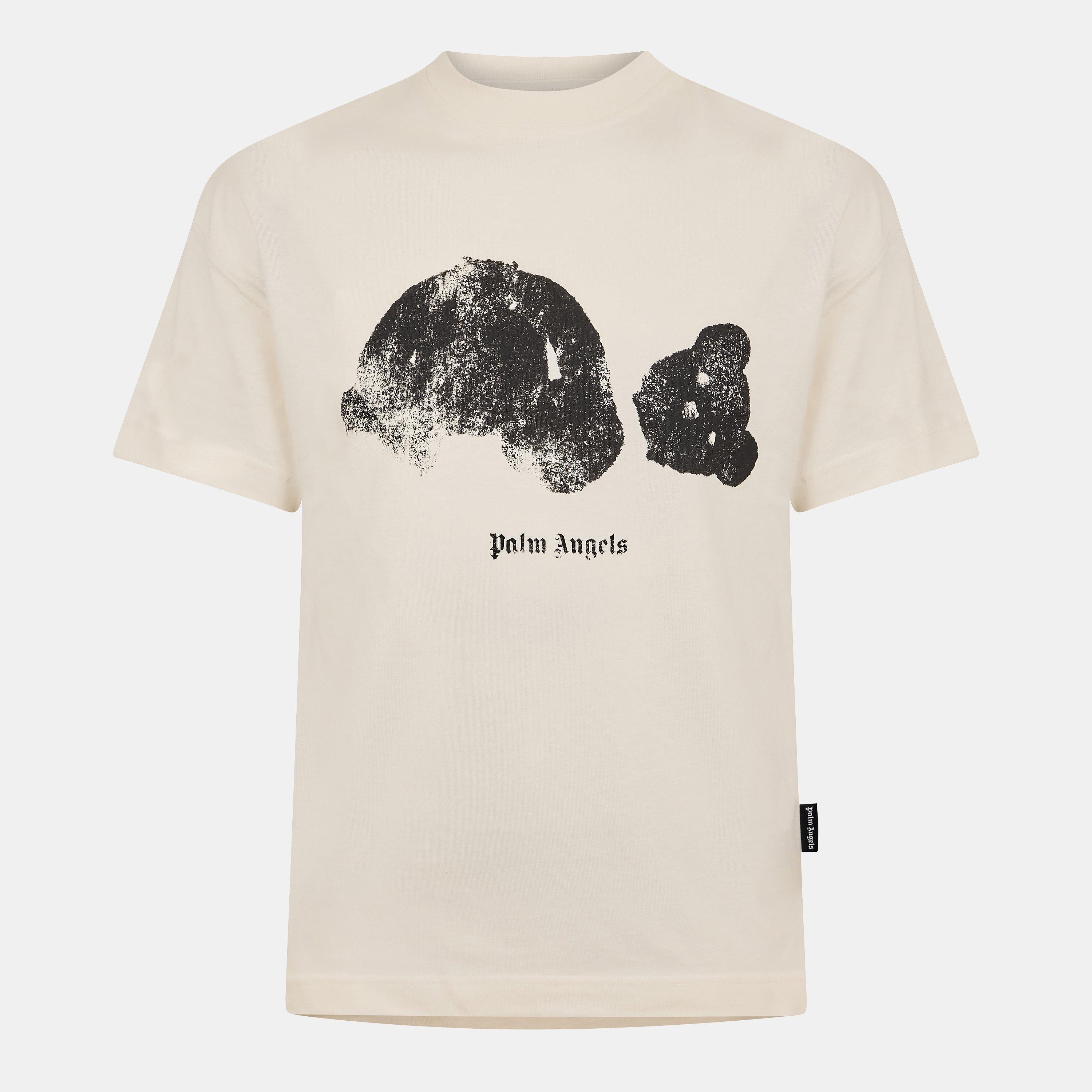 Palm Angels Men's Kill Bear T-Shirt - White/Black - S