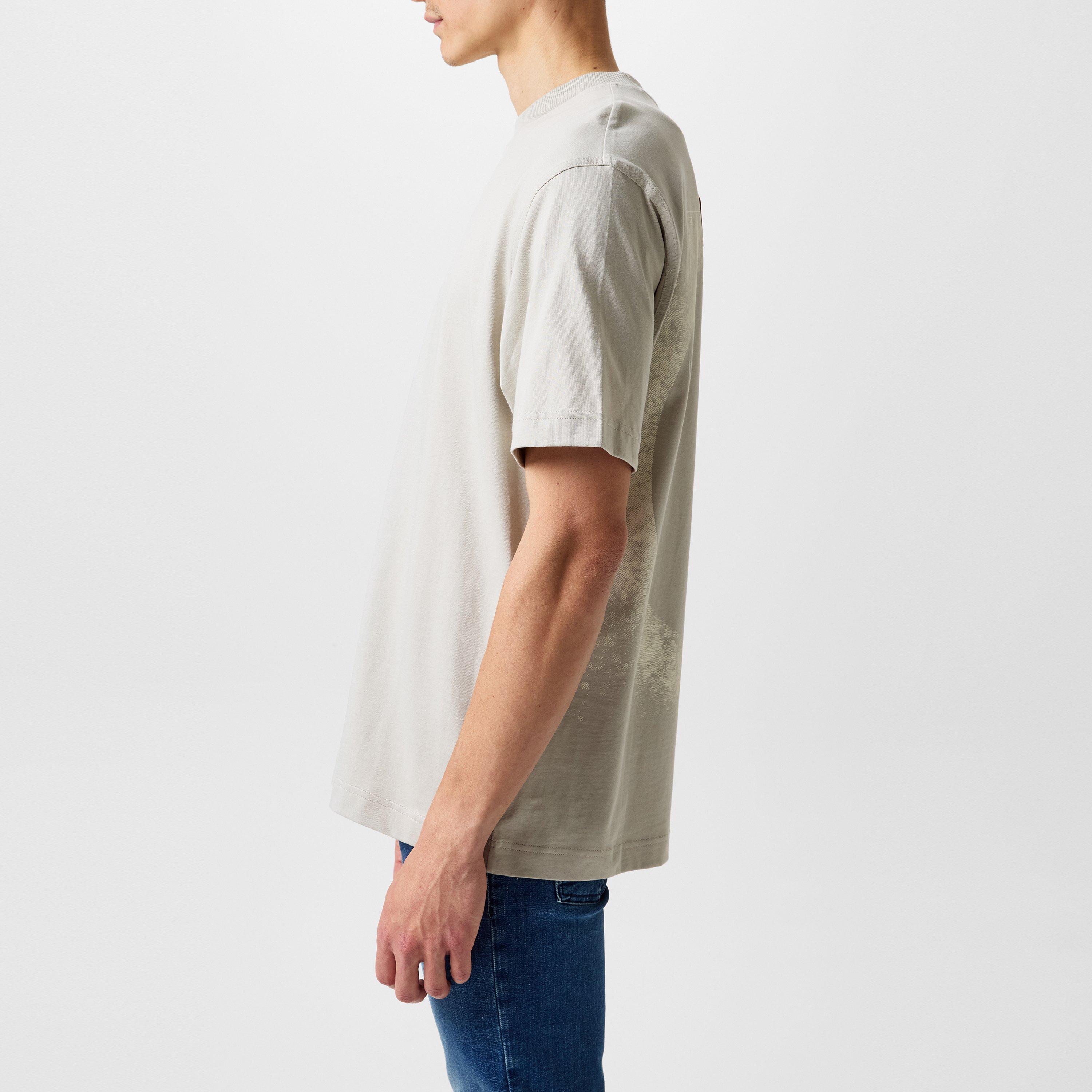 Light Beige 271 - Boss - Men's Berge Oversized T-Shirt - 2