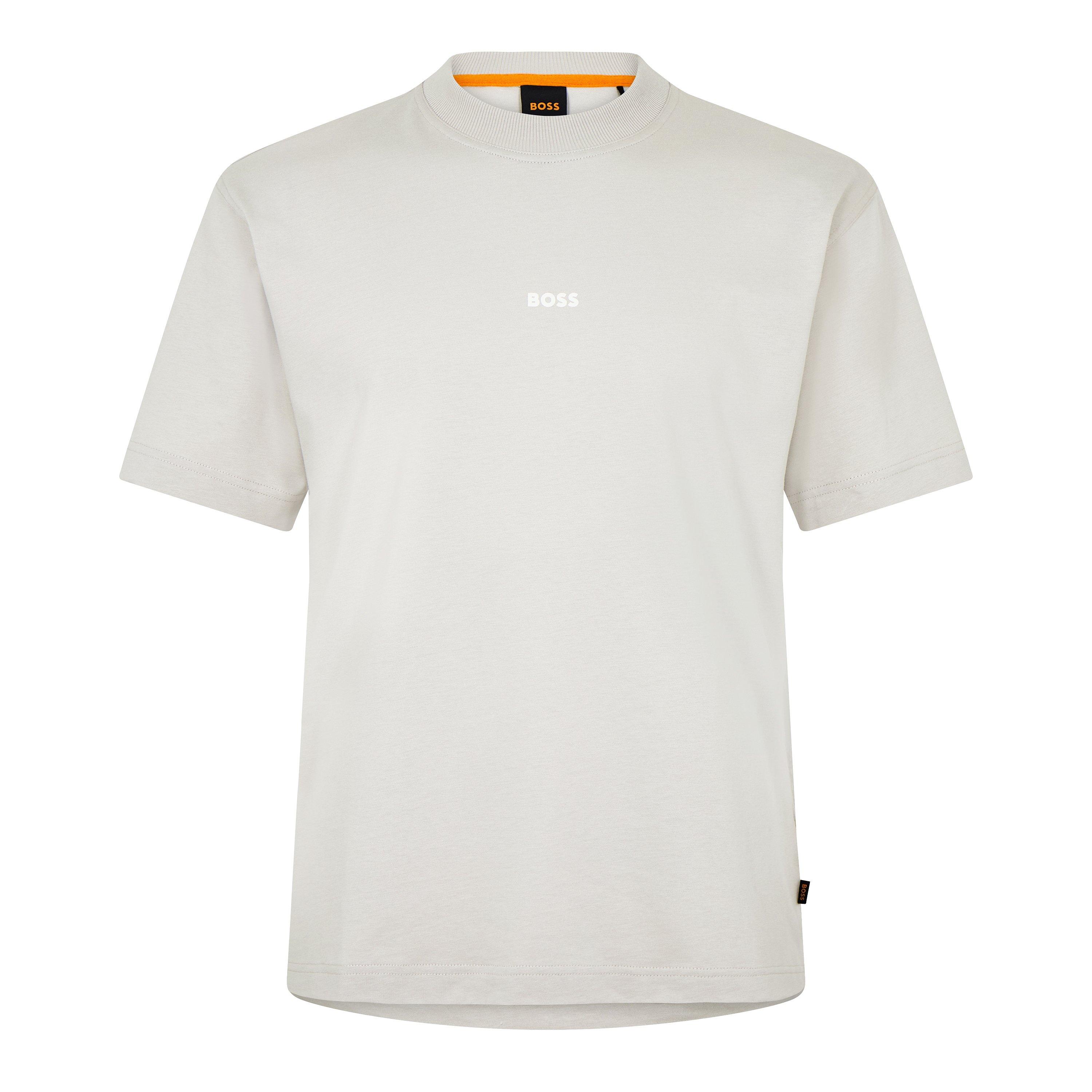 Light Beige 271 - Boss - Men's Berge Oversized T-Shirt - 5