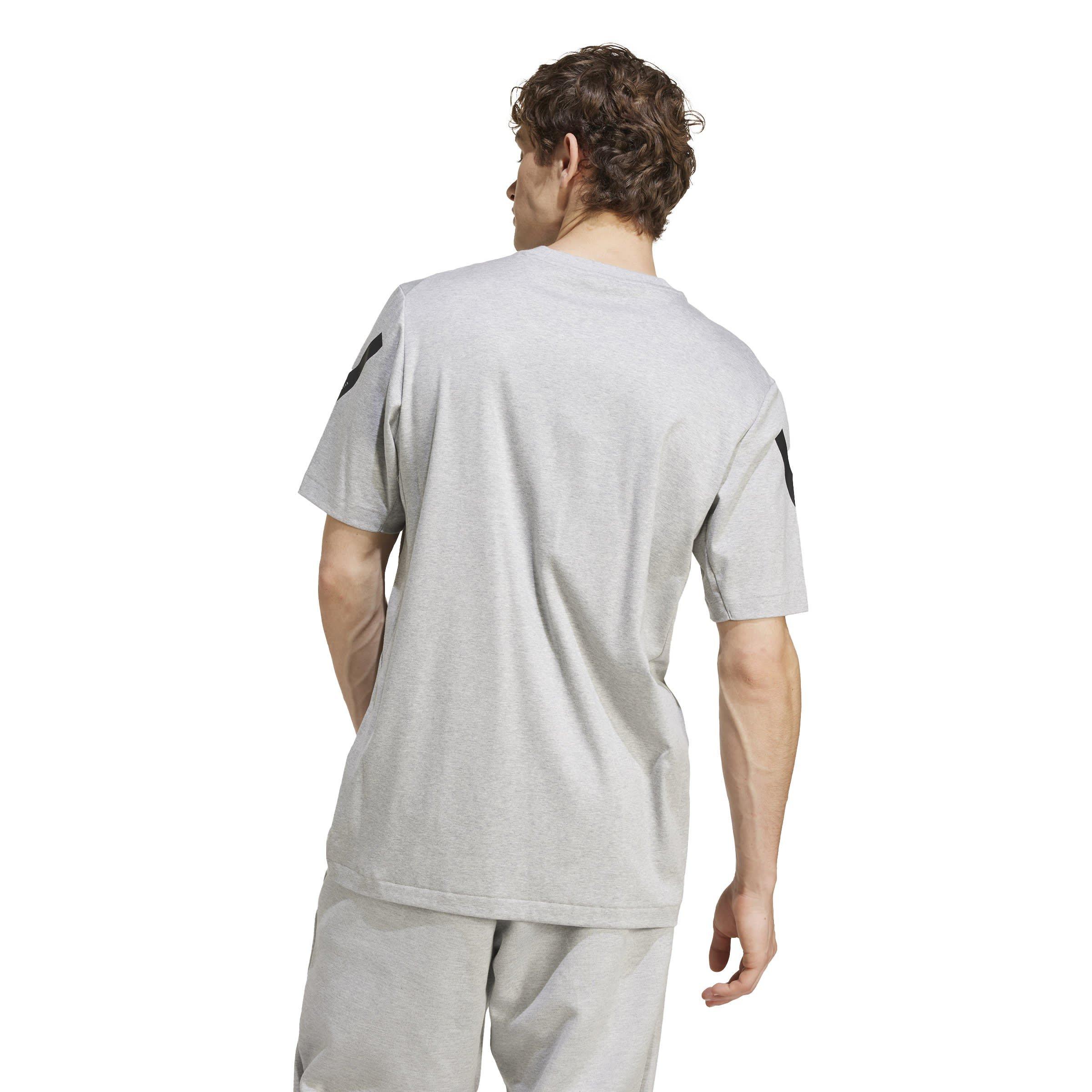 Grey Heather - adidas - Z.N.E. T-Shirt Mens - 3