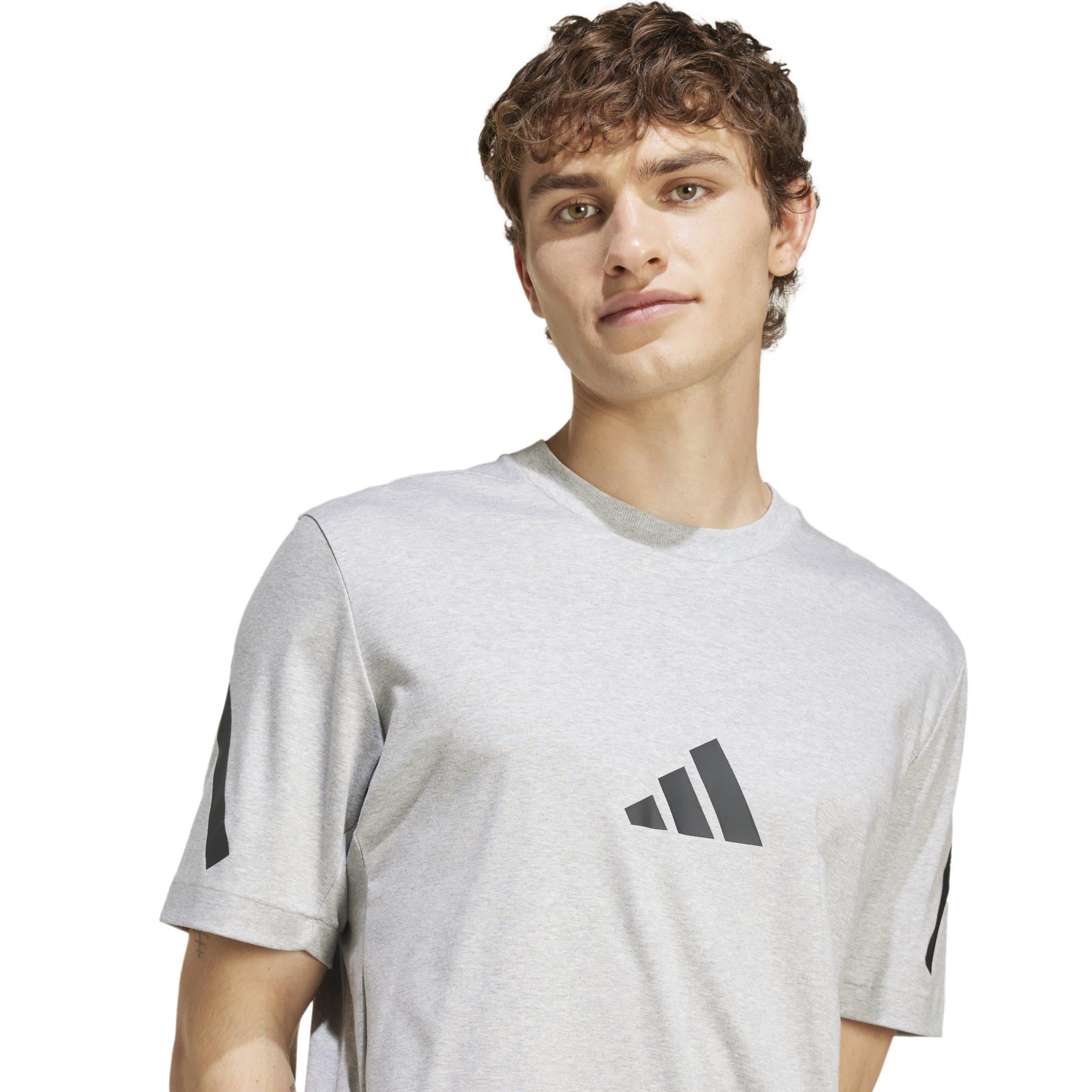 Grey Heather - adidas - Z.N.E. T-Shirt Mens - 5