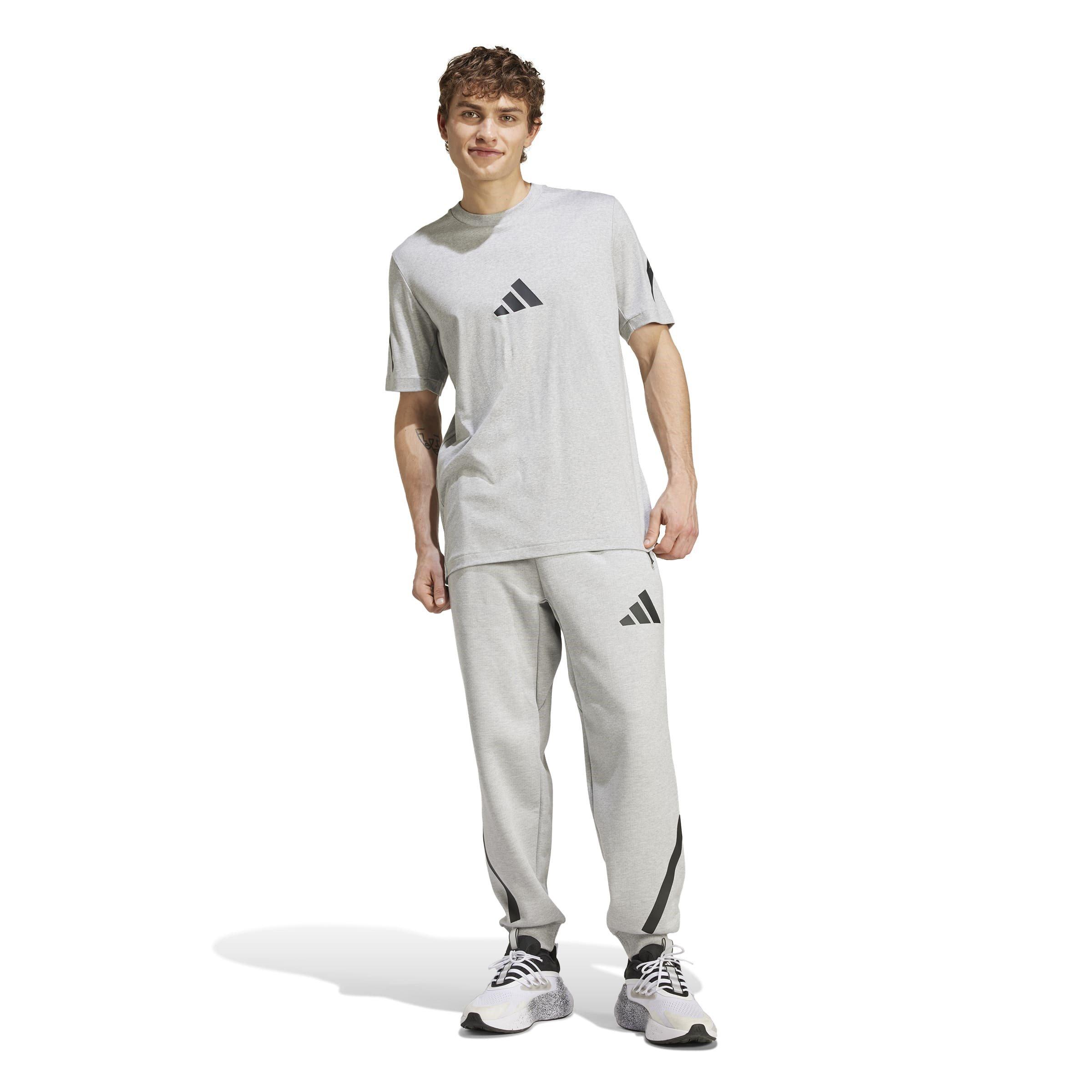 Grey Heather - adidas - Z.N.E. T-Shirt Mens - 7