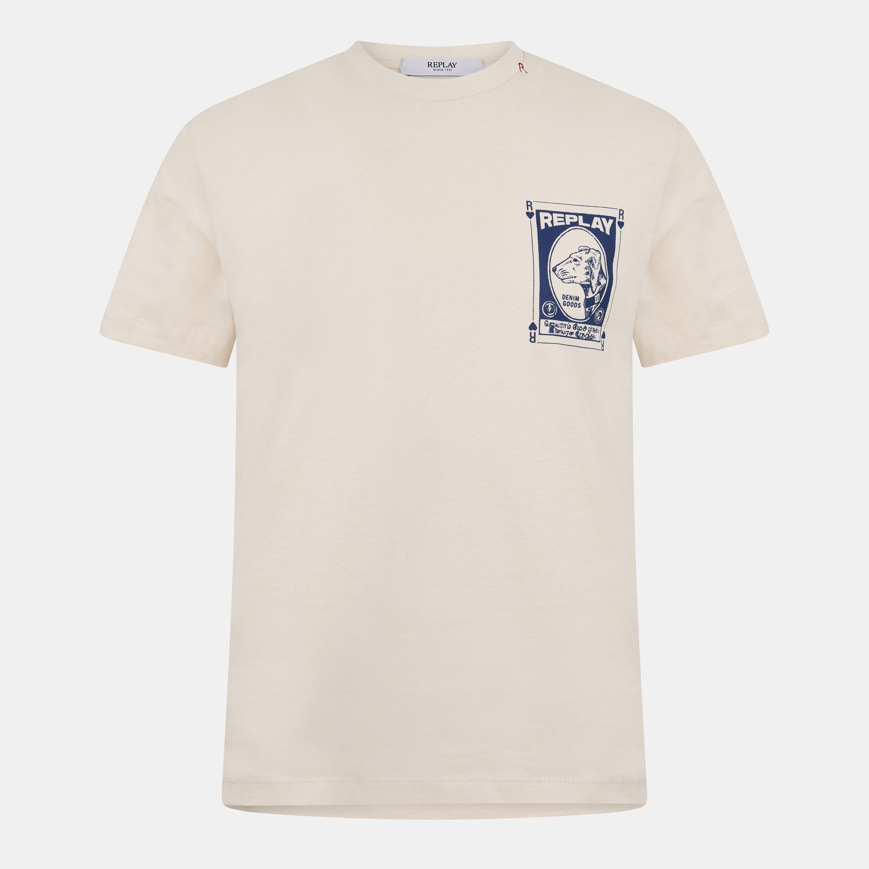 Blanco - Replay - Men's T-Shirt - 1
