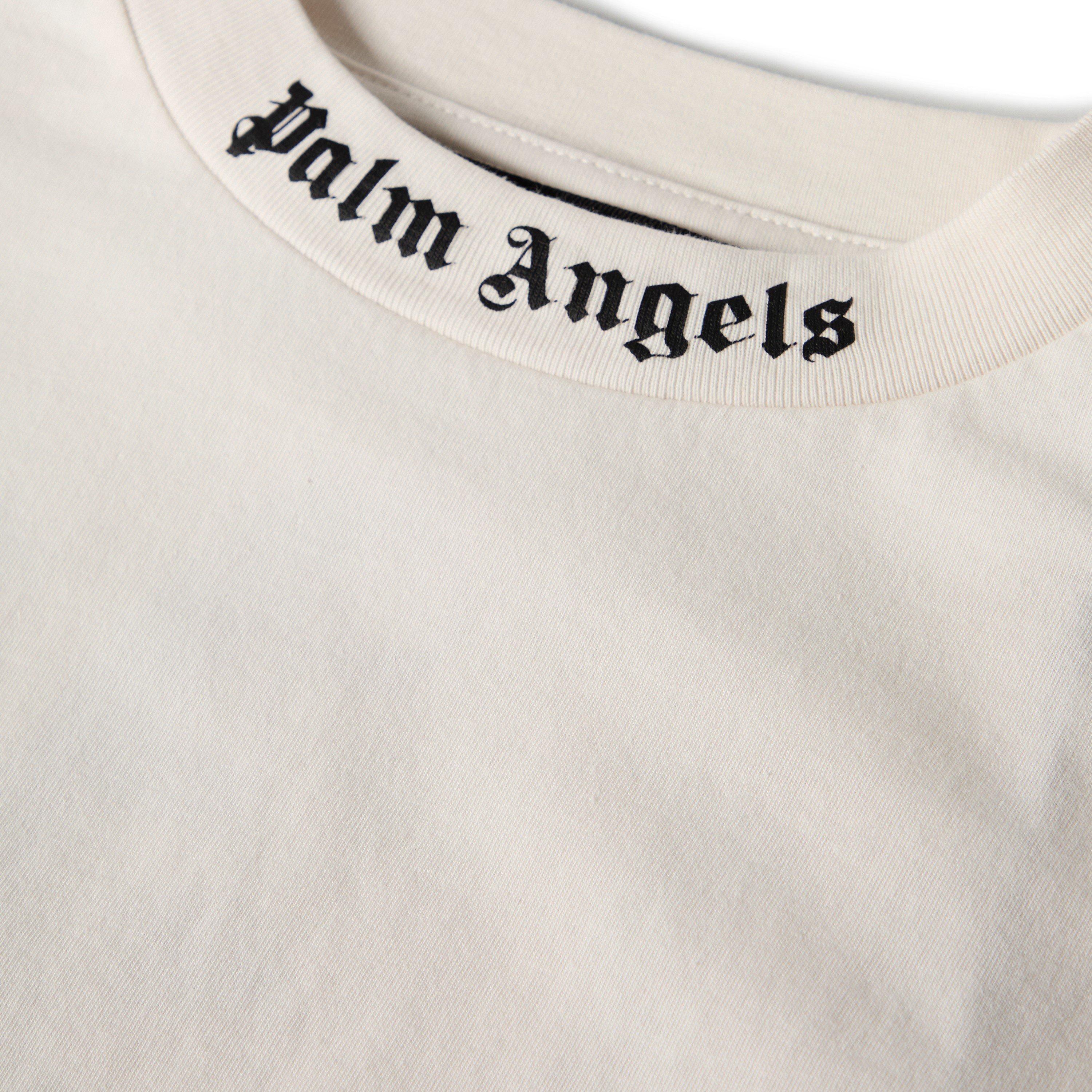 White/Black - Palm Angels - Men's Oversized T-Shirt - 3