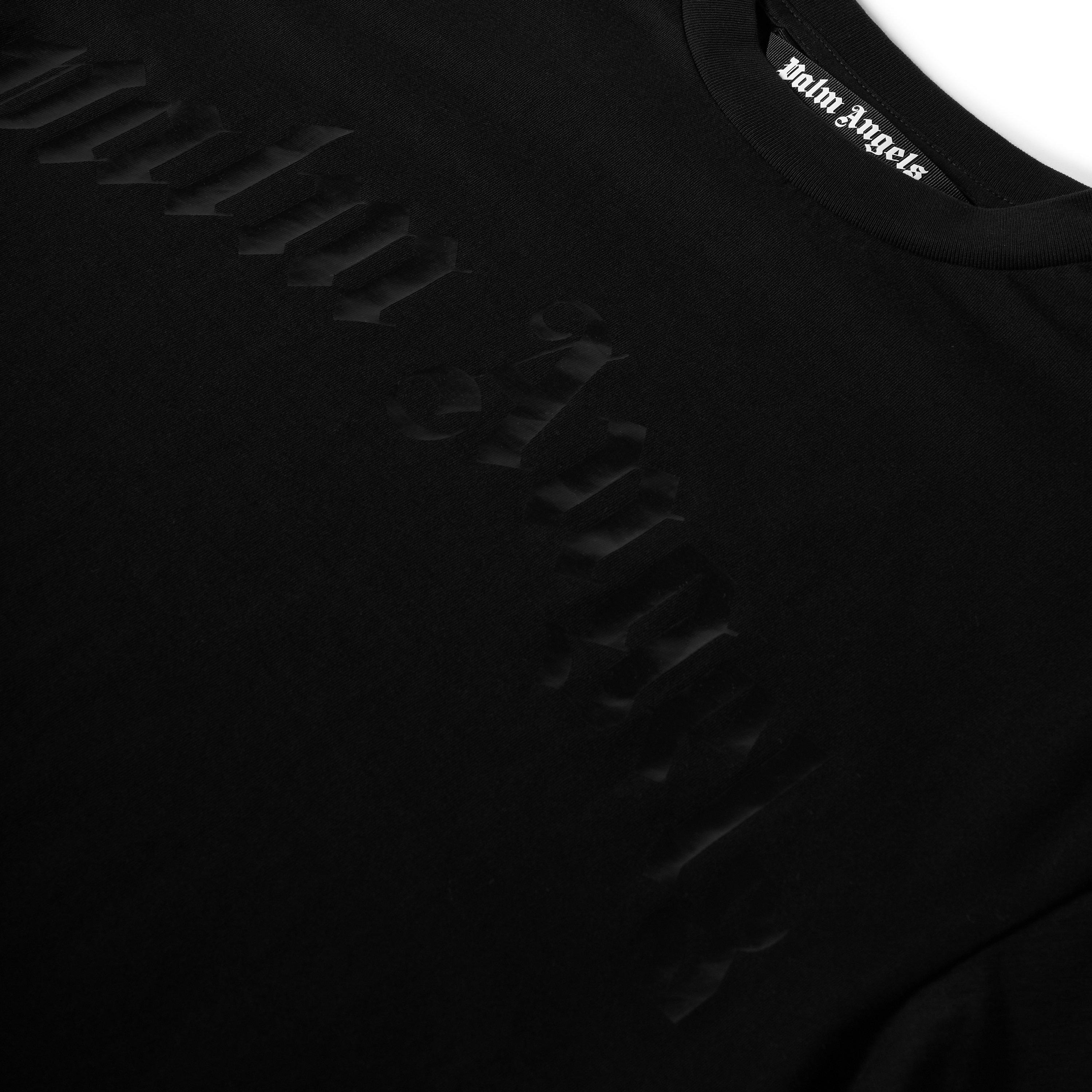 Black/Black - Palm Angels - Men's T-Shirt - 3