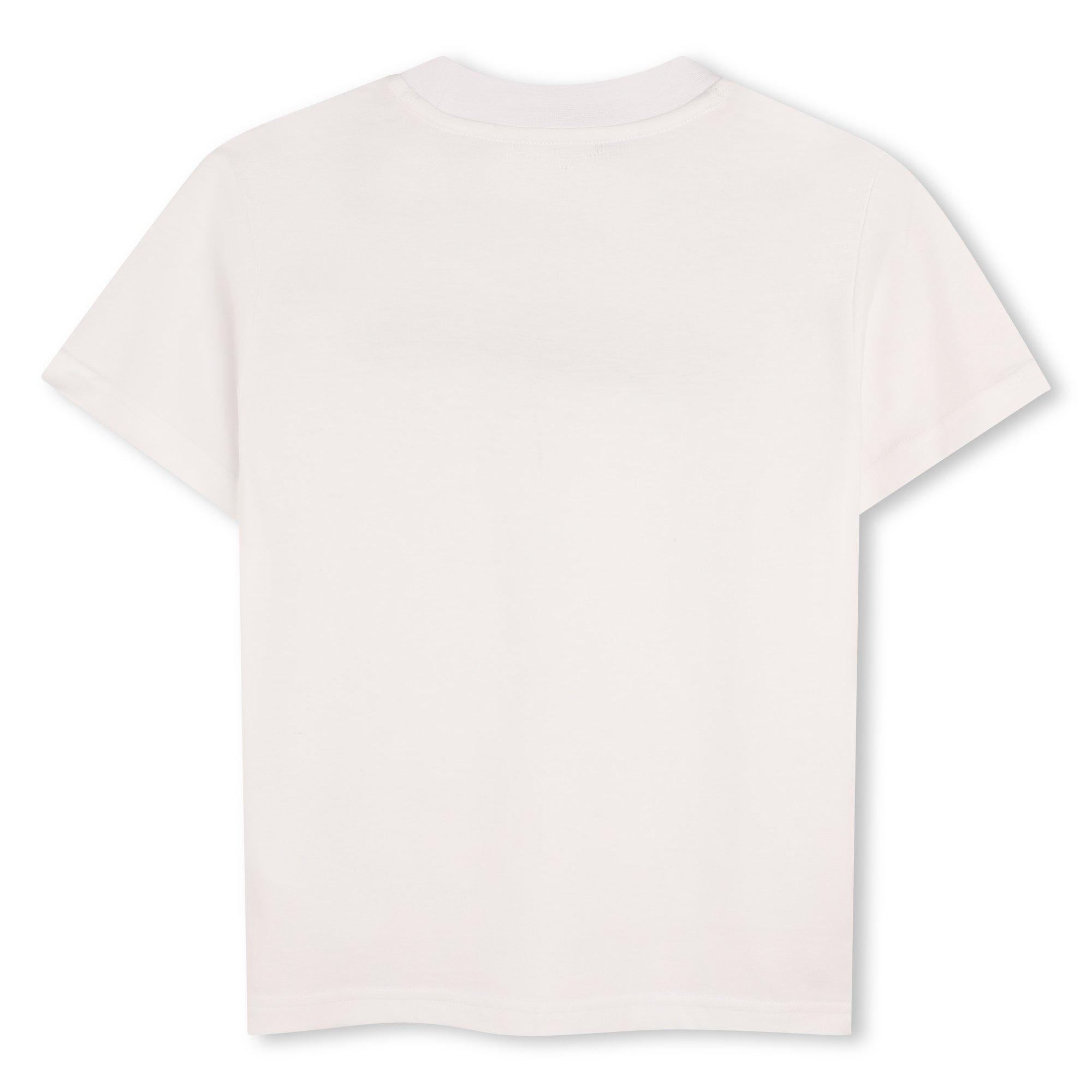 White - DKNY - Kids' Logo Short-Sleeve Regular Fit T-Shirt - 2