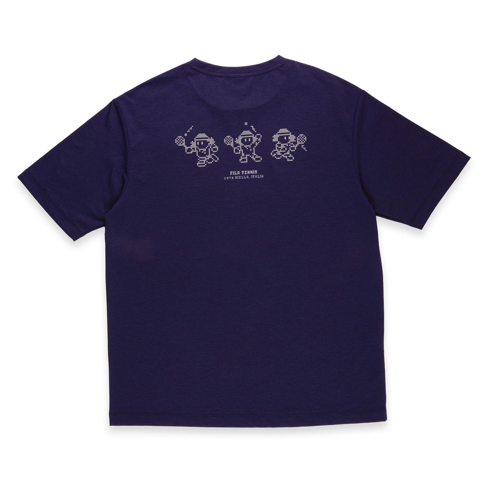 MIDNIGHT SAIL - Fila - TC Graph Logo Oversized T-Shirt - 2