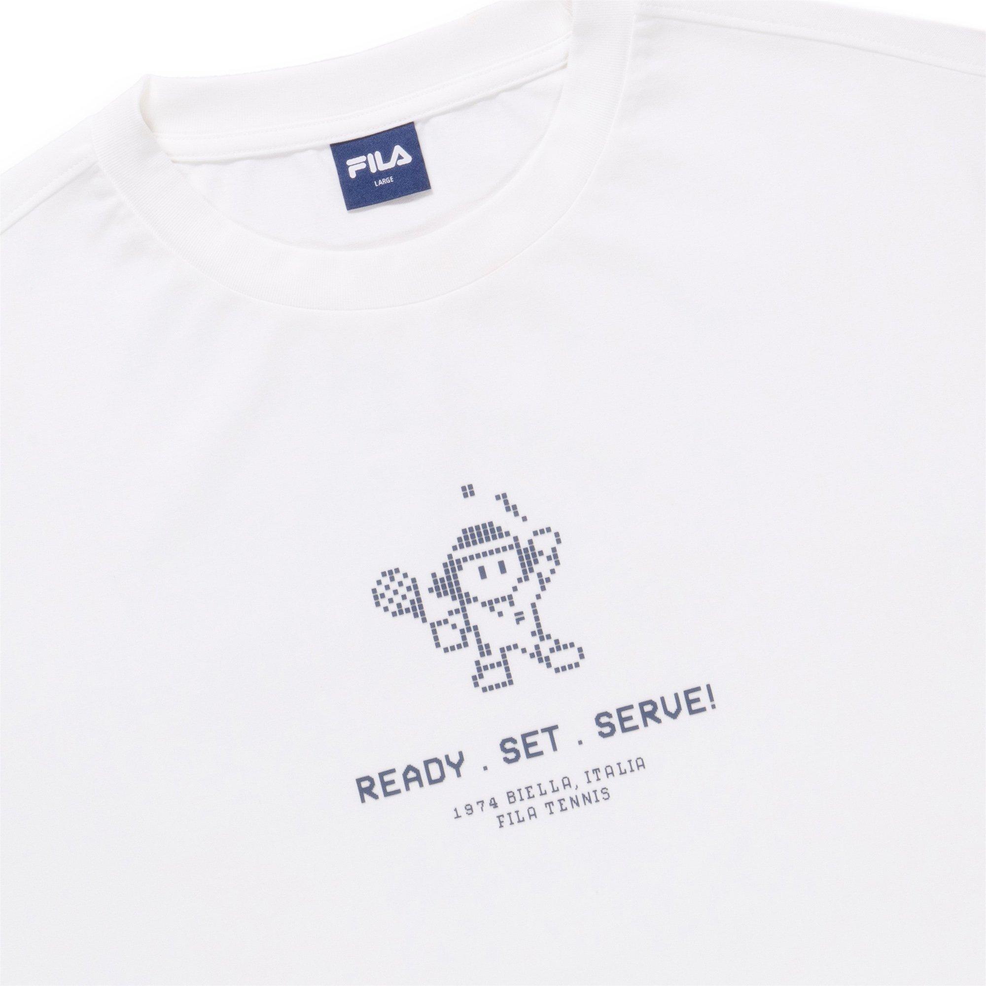 OFF WHITE - Fila - Oversized T-Shirt - 3