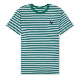 United Colors of Benetton Striped T Shirt Juniors