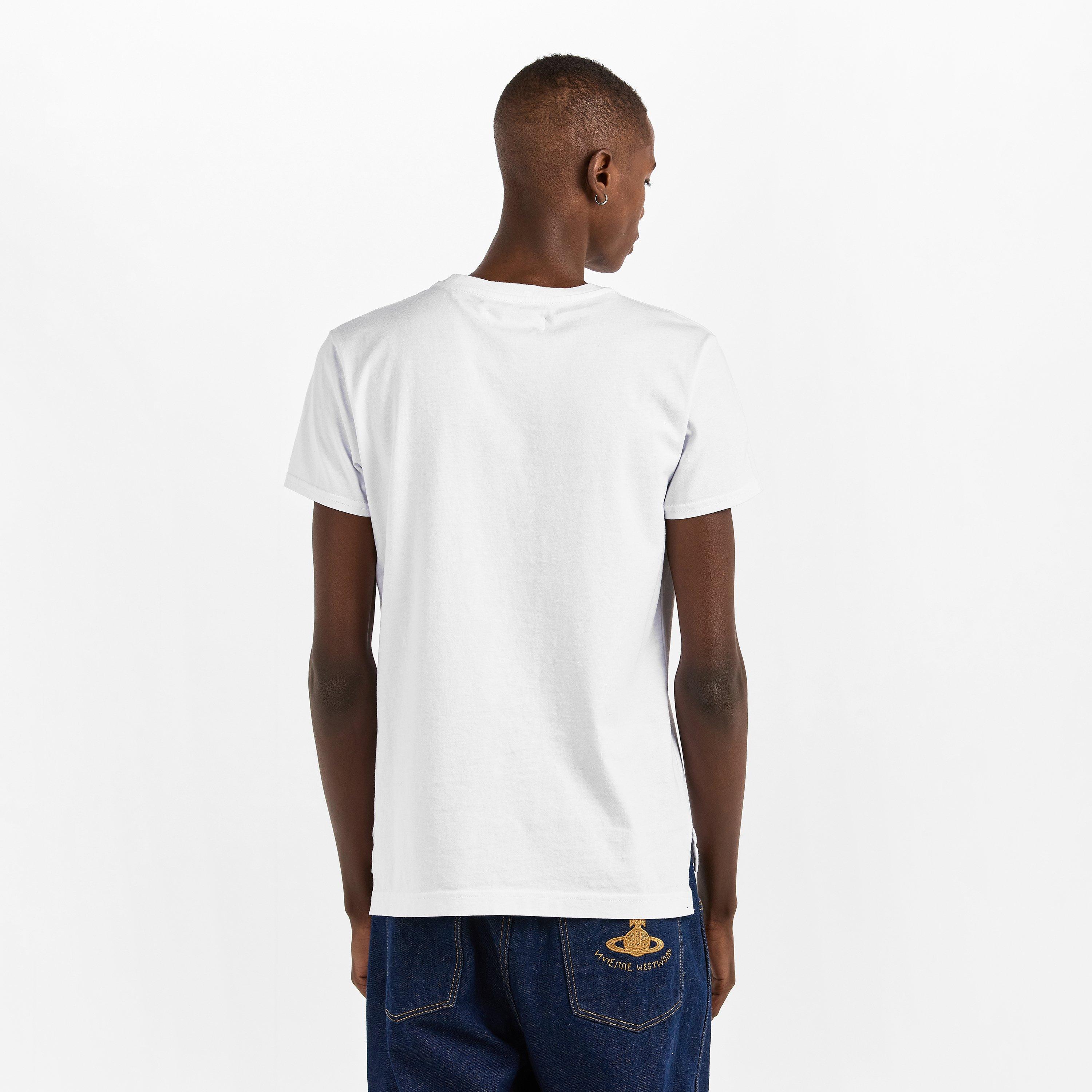 White - Vivienne Westwood - Viv Big Orb Tee Sn05 - 4