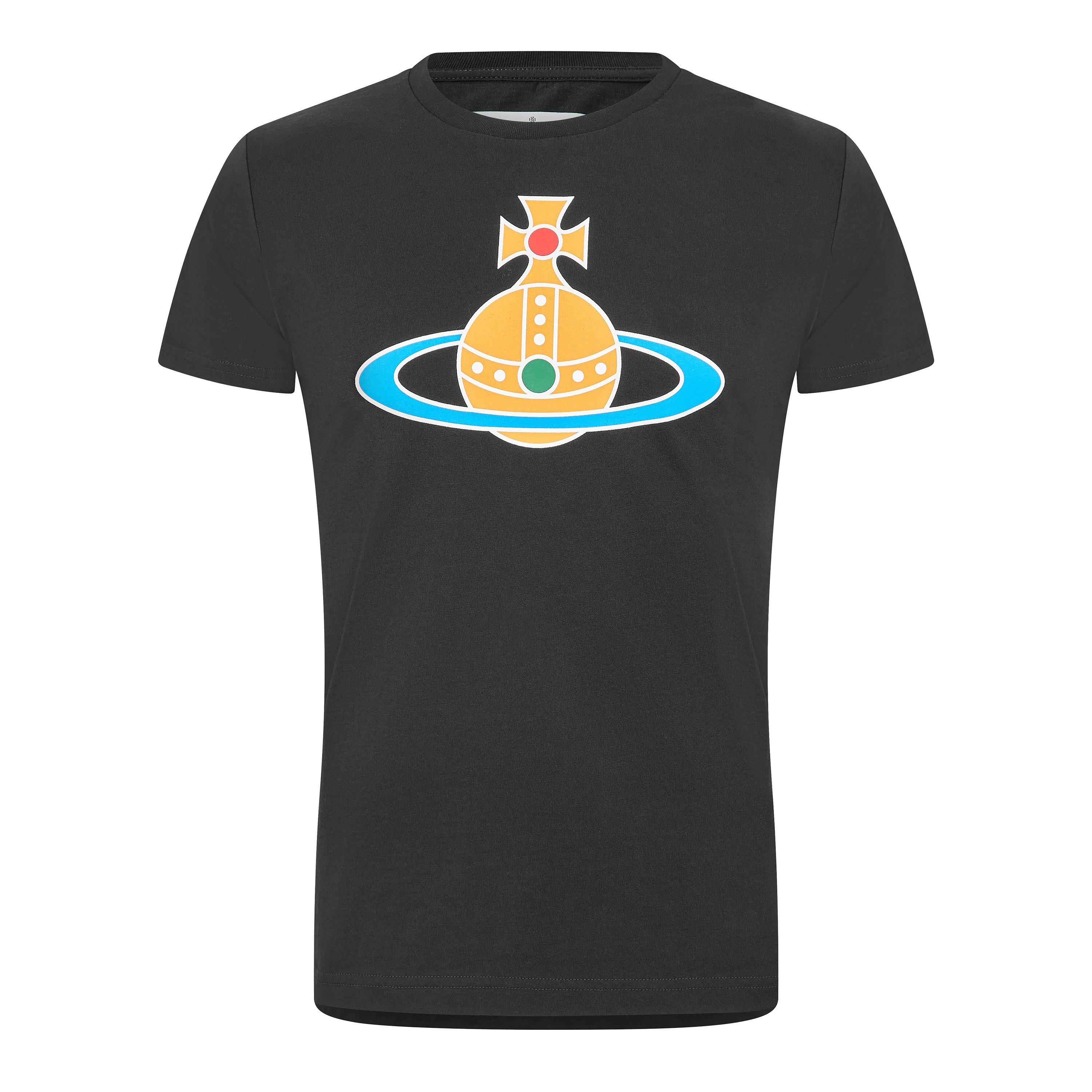 Vivienne Westwood Men's Viv Big Orb T-Shirt - Black - L