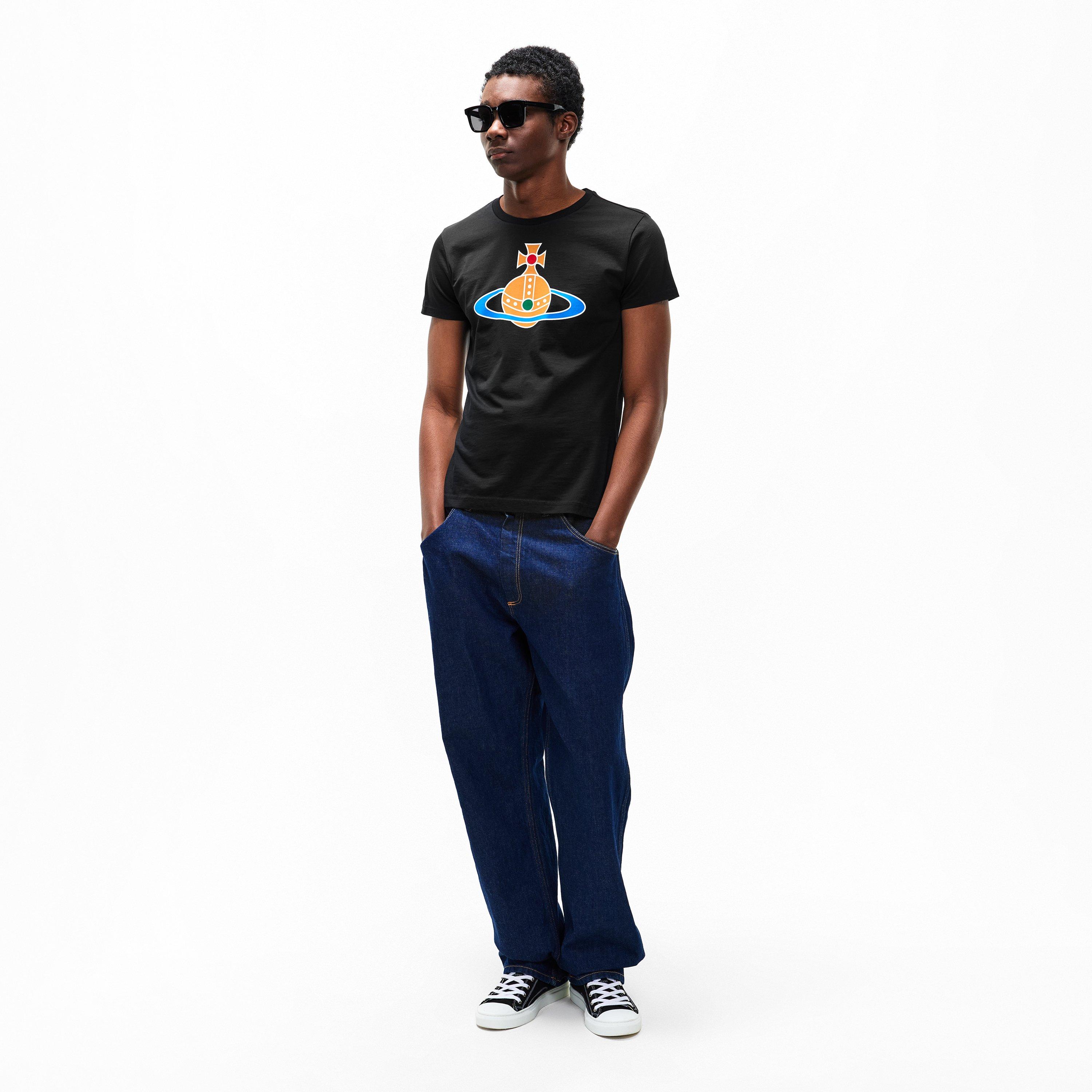 Vivienne Westwood Men's Viv Big Orb T-Shirt | Flannels