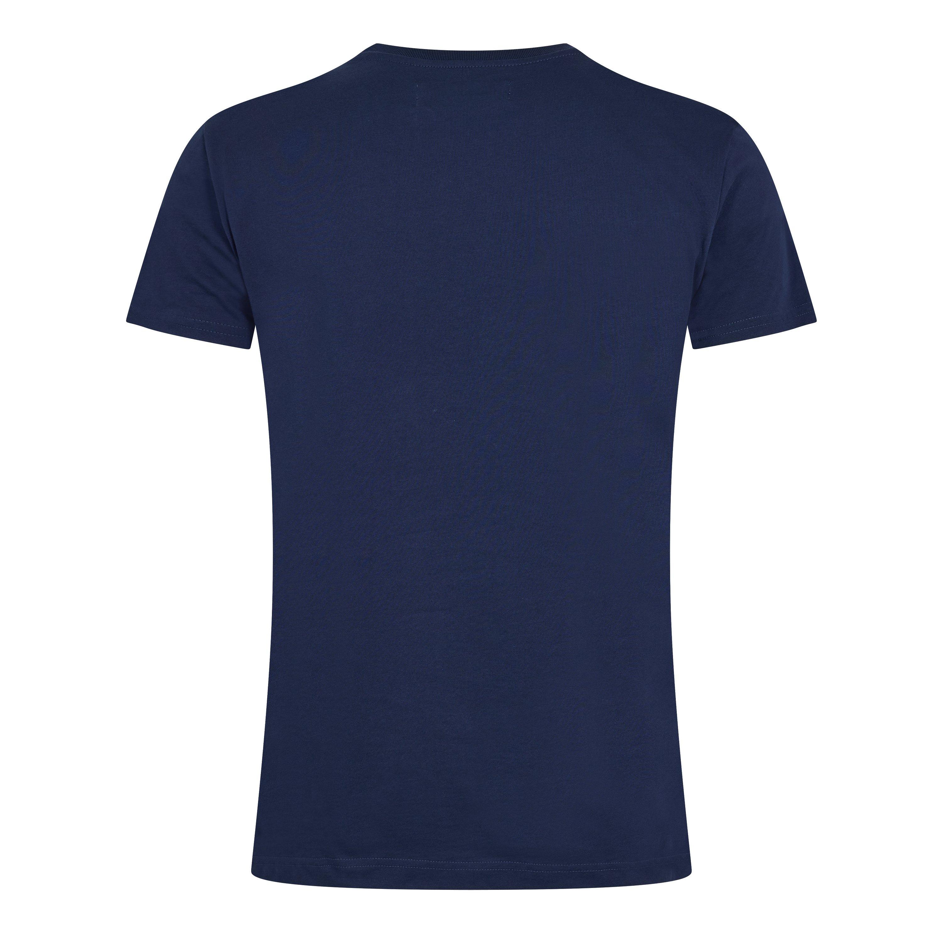 Navy - Vivienne Westwood - Men's Viv Big Orb T-Shirt - 2