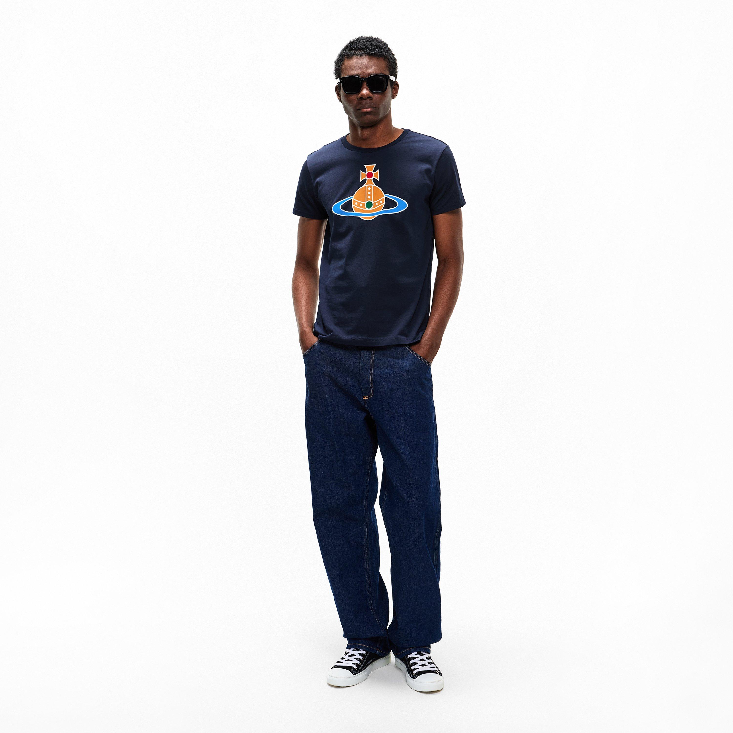 Vivienne Westwood | Men's Viv Big Orb T-Shirt | Flannels
