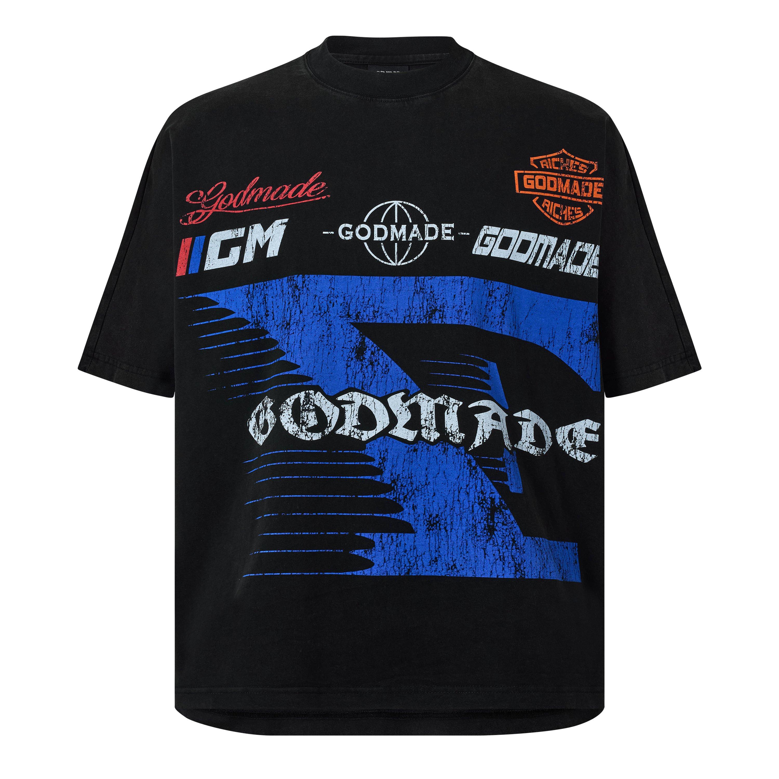 WASH BLACK - God Made - Men's T-Shirt - 1