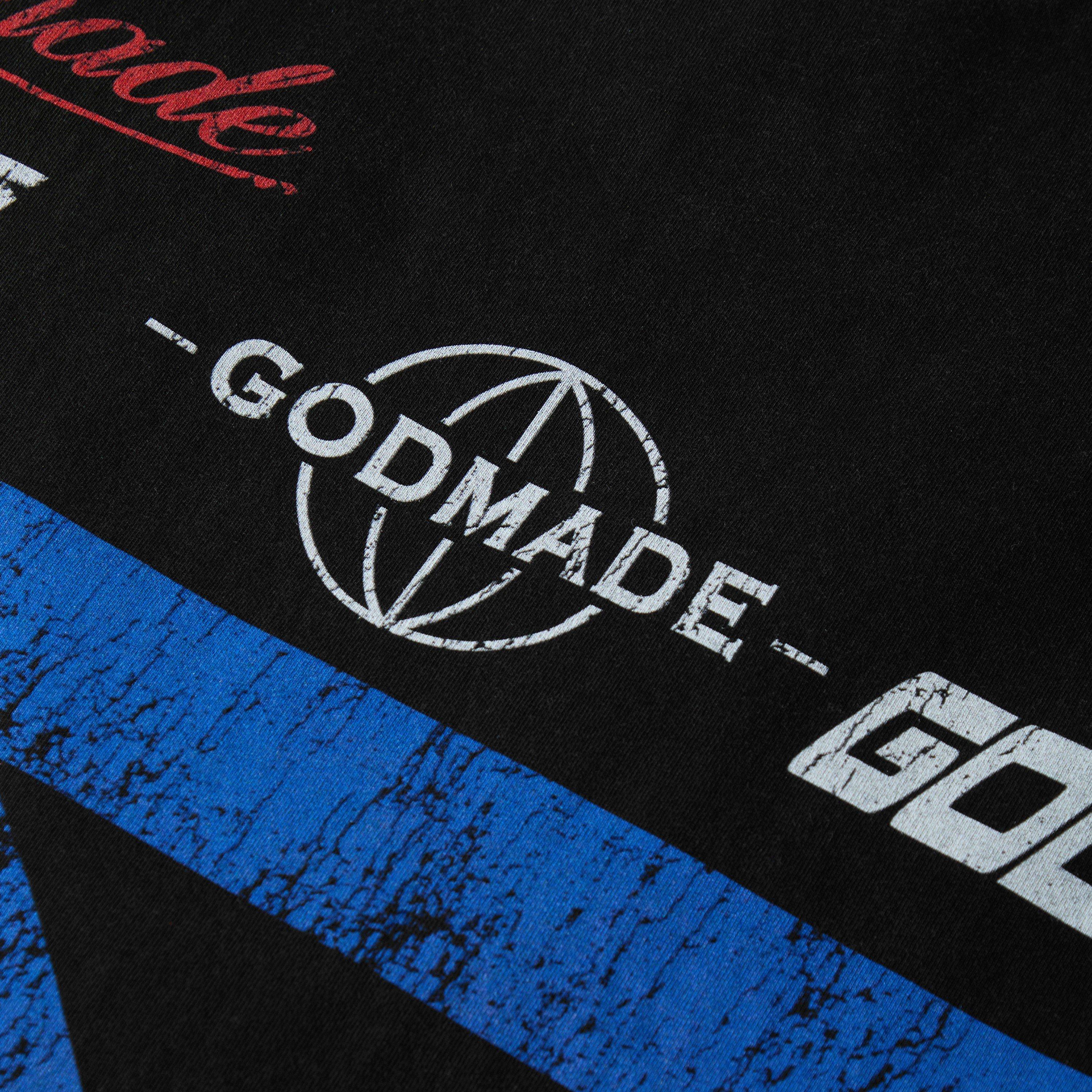 WASH BLACK - God Made - Men's T-Shirt - 5