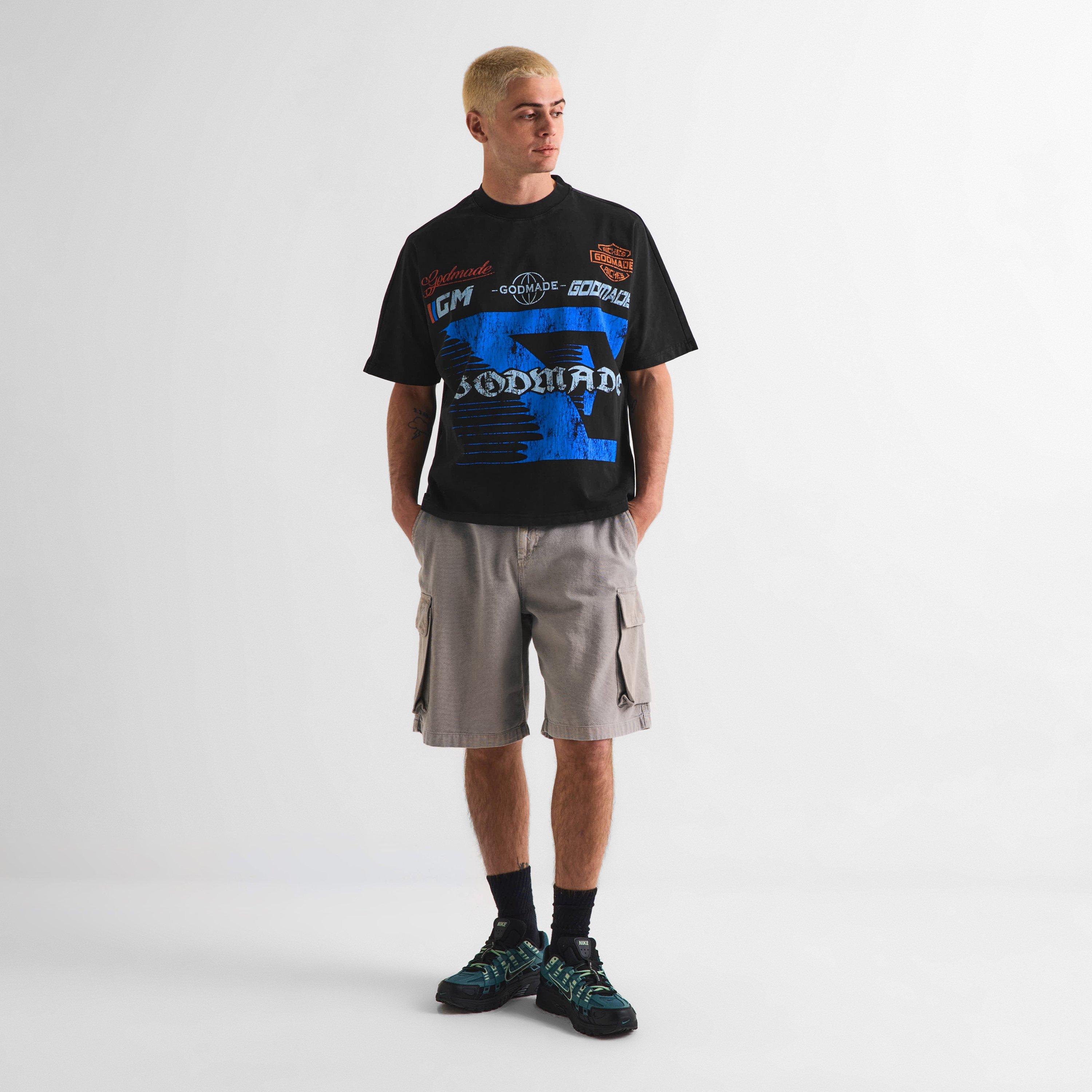 WASH BLACK - God Made - Men's T-Shirt - 5