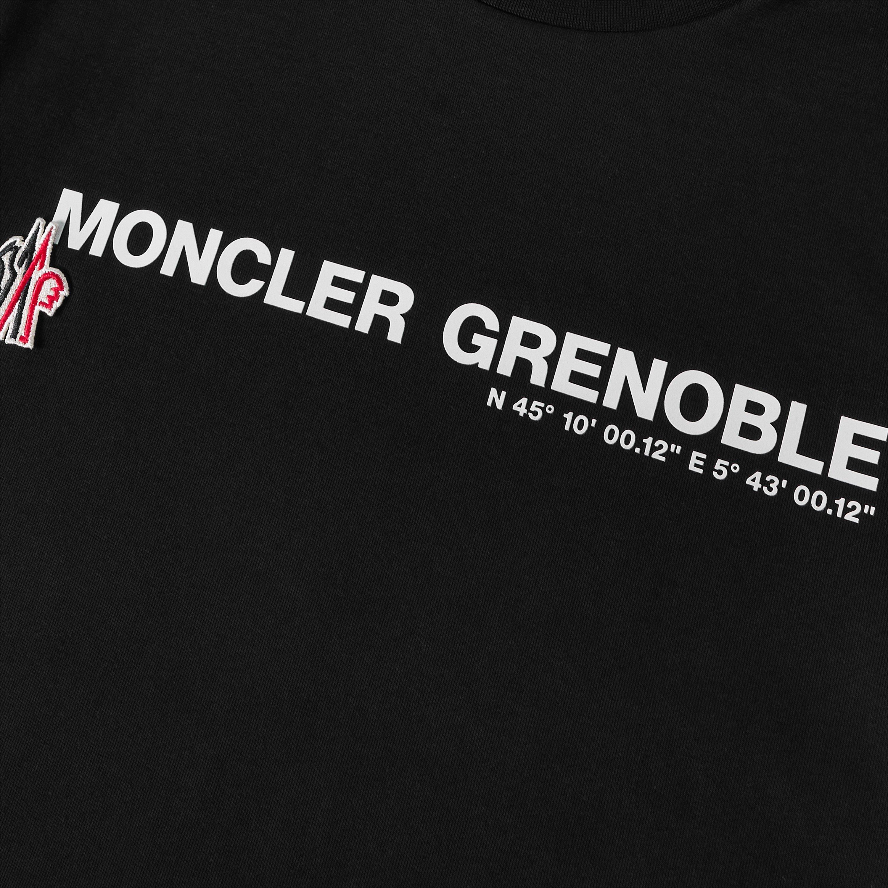 Black 999 - Moncler - Mens Logo T-Shirt - 5