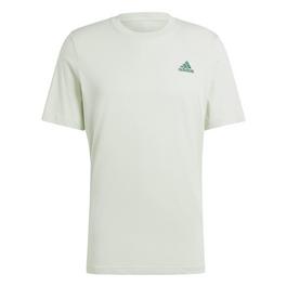 adidas Essentials Embroidered Small Logo Mens T Shirt