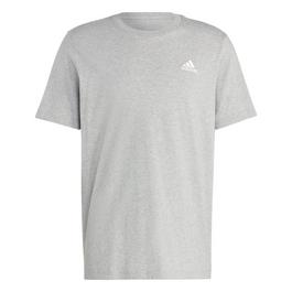 adidas Essentials Embroidered Small Logo Mens T Shirt