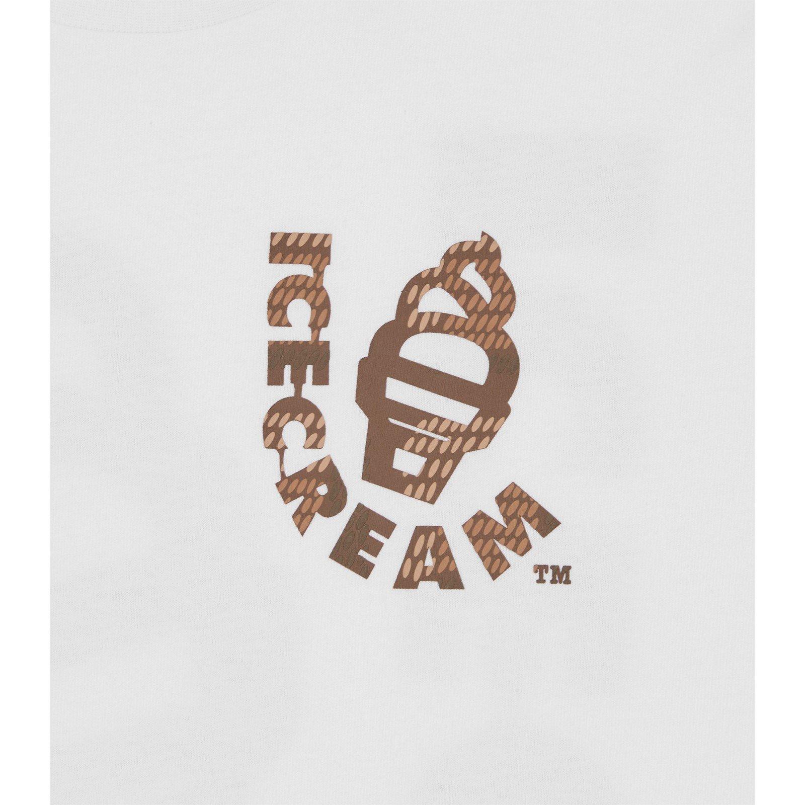 White - ICECREAM - Men's Waffle Cone T-Shirt - 3