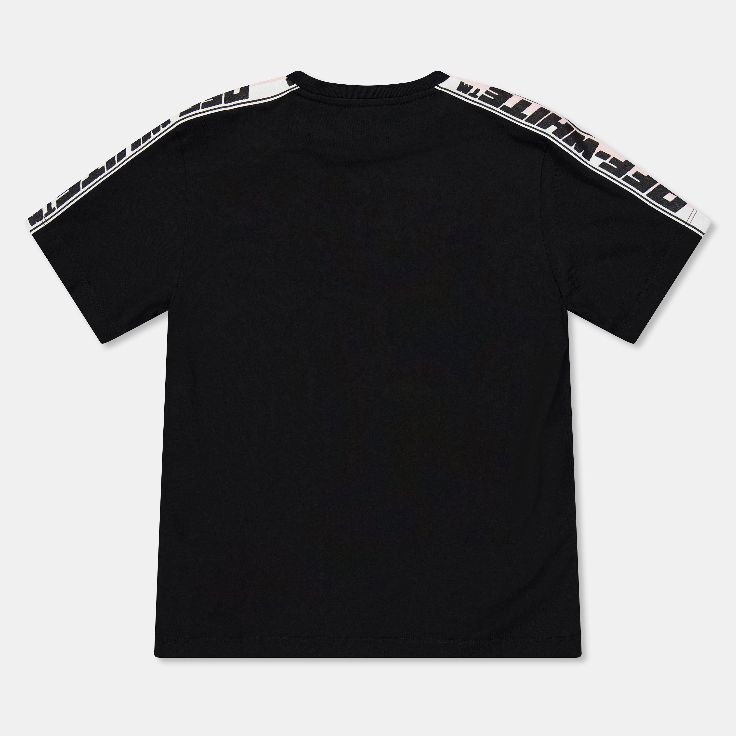 Black - Off White - Kids Regular Fit T-Shirt - 2