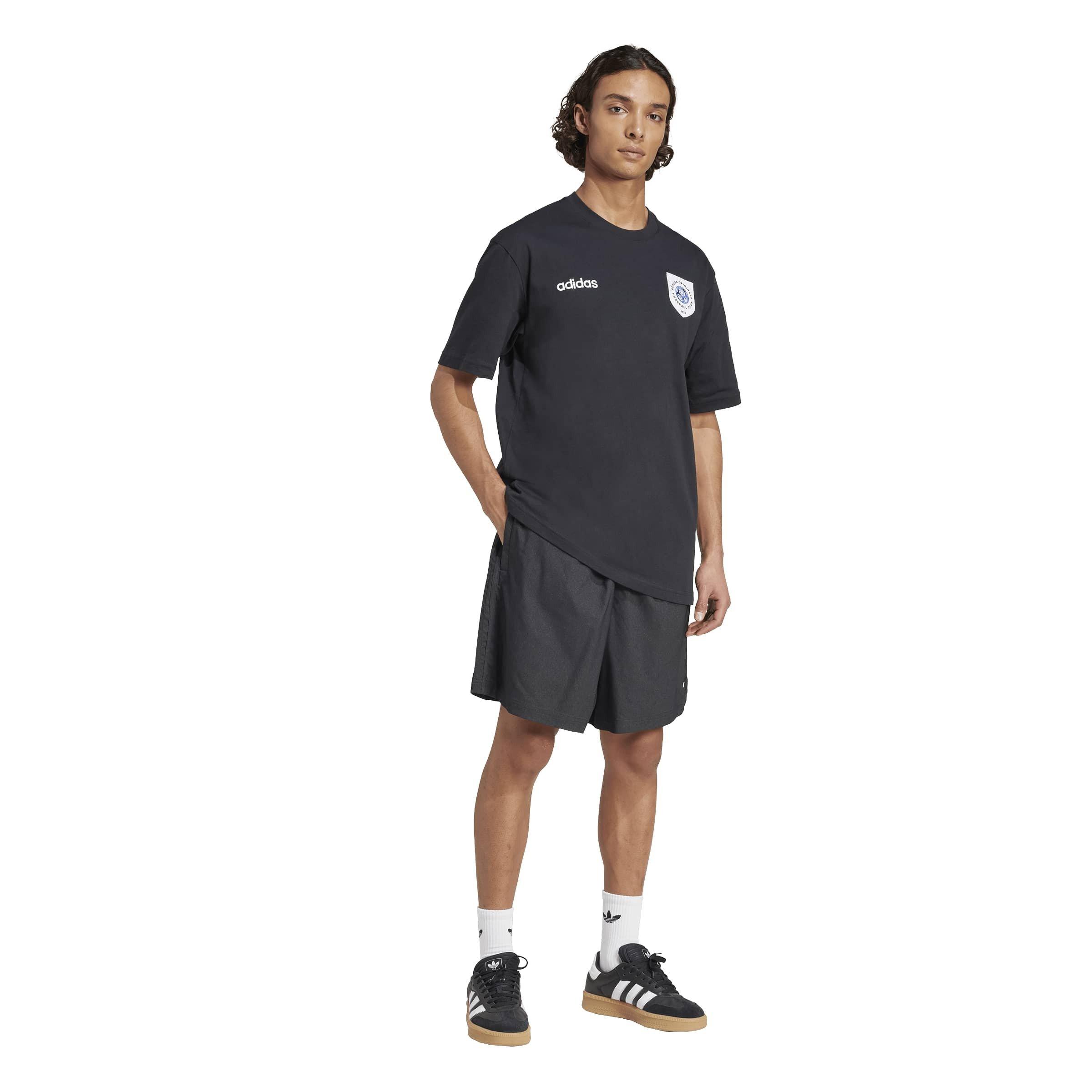 black - adidas Originals - Adidas Bdg Graph T Sn99 - 6