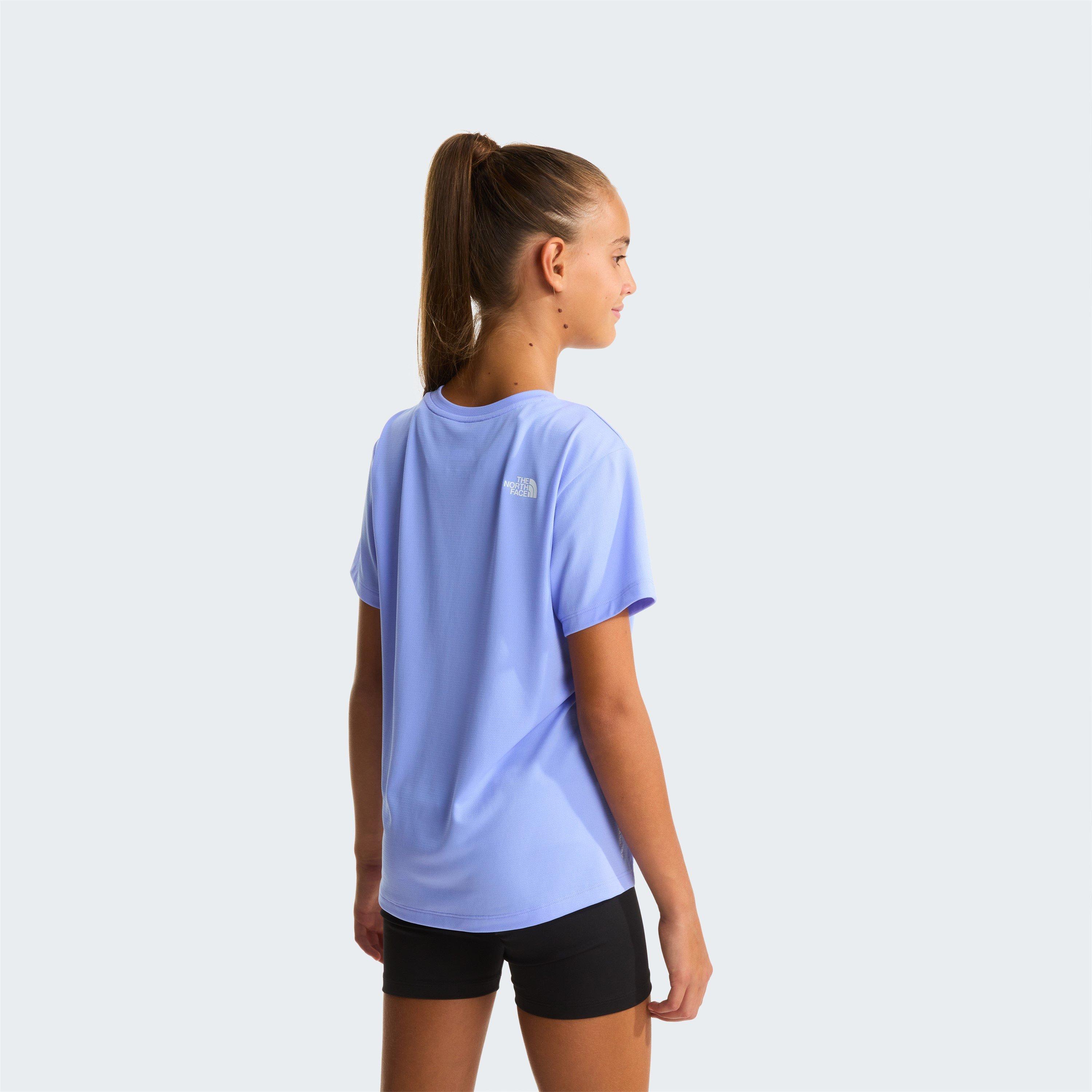 Periwinkle G74 - The North Face - Flex Tee Junior Girls - 4