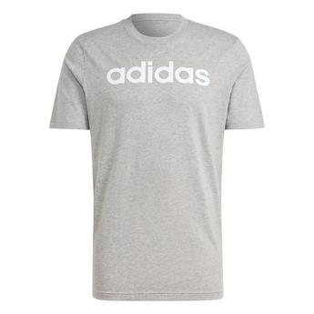 adidas Essentials Linear Logo Mens T Shirt