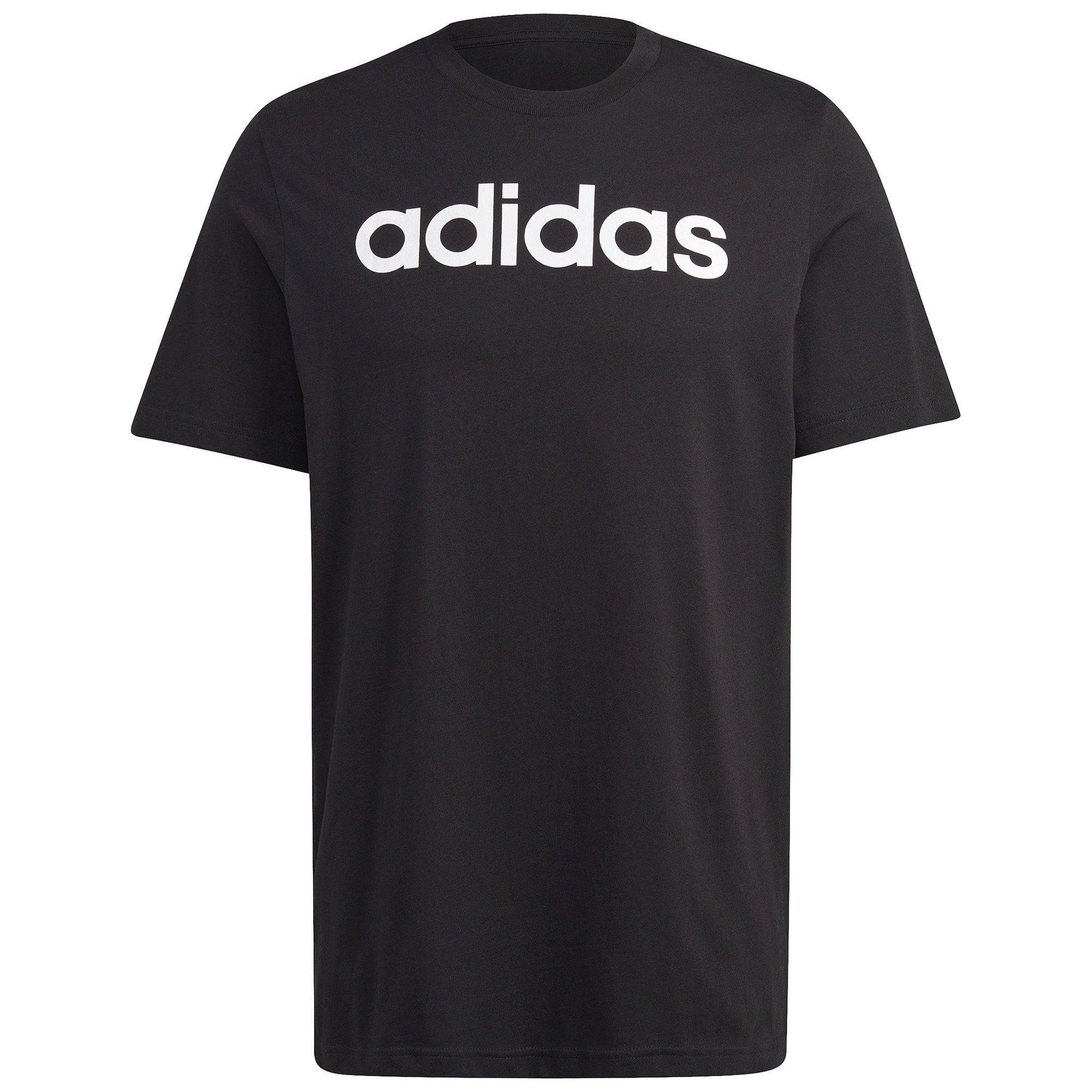 adidas | Essentials Linear Logo Mens T Shirt | Regular Fit T-Shirts ...
